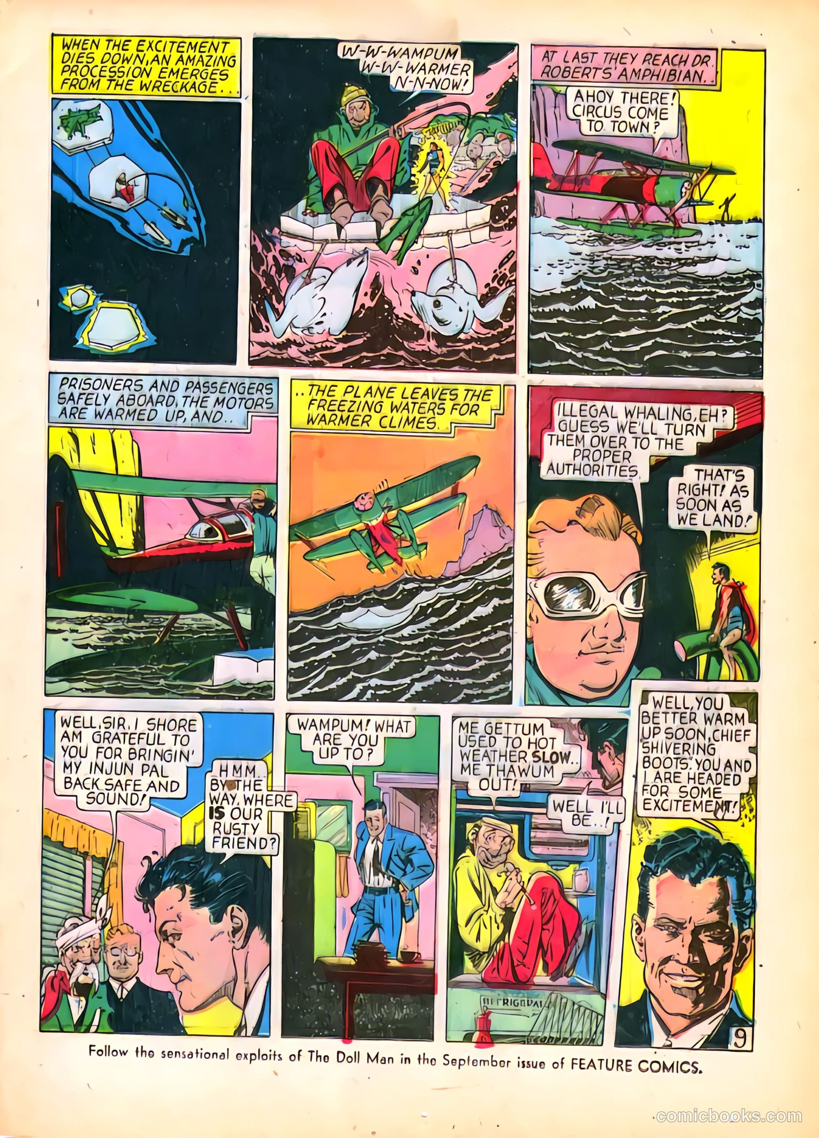 Feature Comics #35 (1940) — page 11 of 68