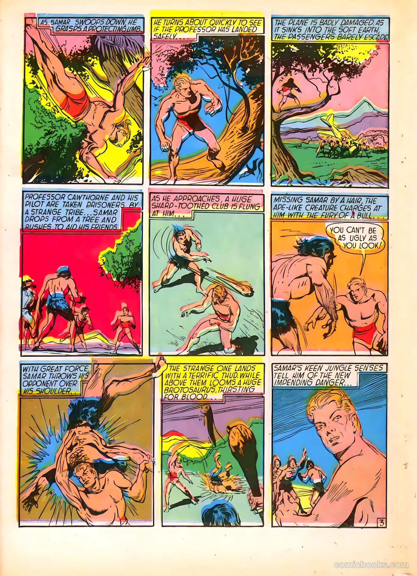 Feature Comics #35 (1940) — page 64 of 68