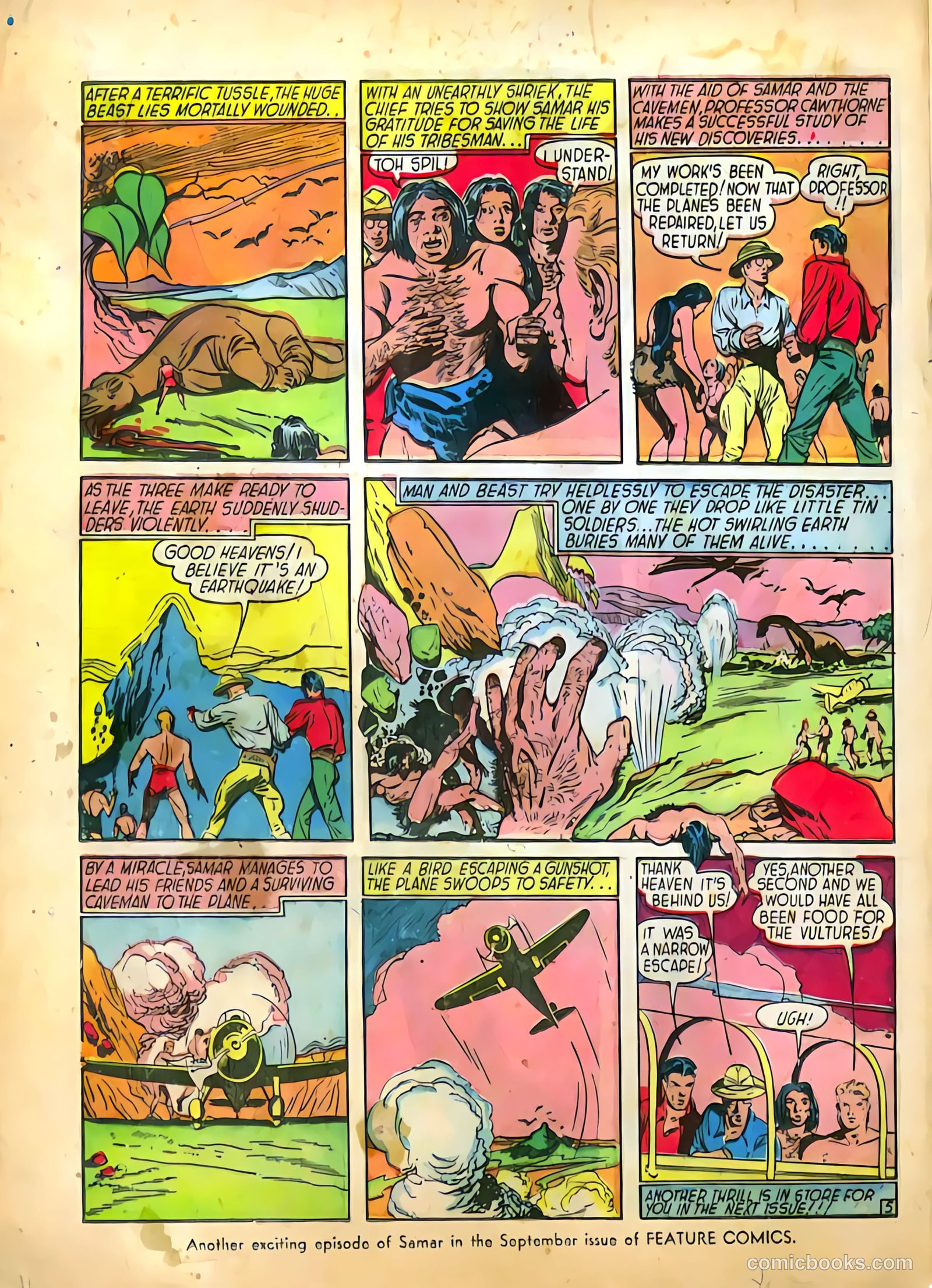 Feature Comics #35 (1940) — page 66 of 68