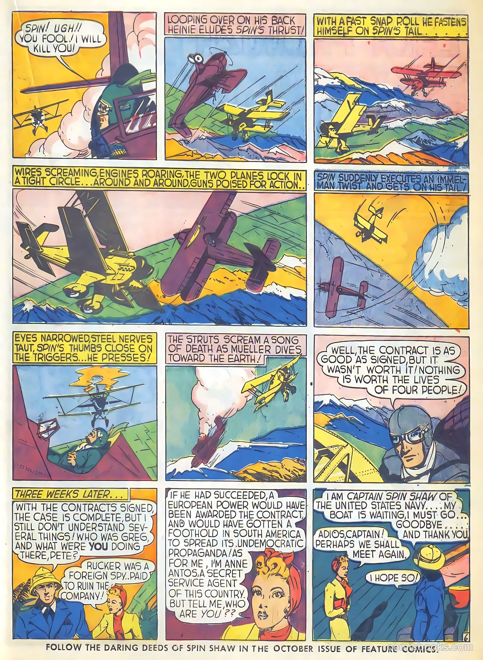 Feature Comics #36 (1940) — page 33 of 68