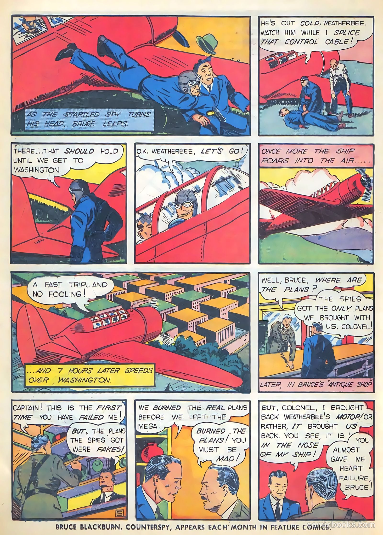 Feature Comics #36 (1940) — page 56 of 68