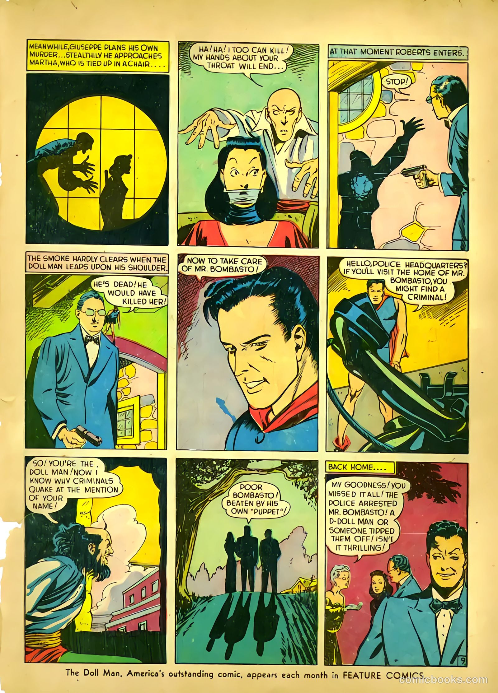 Feature Comics #37 (1940) — page 11 of 68