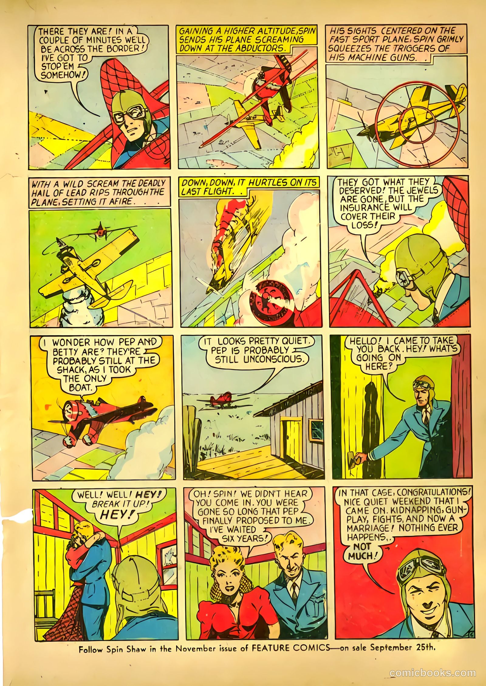 Feature Comics #37 (1940) — page 33 of 68
