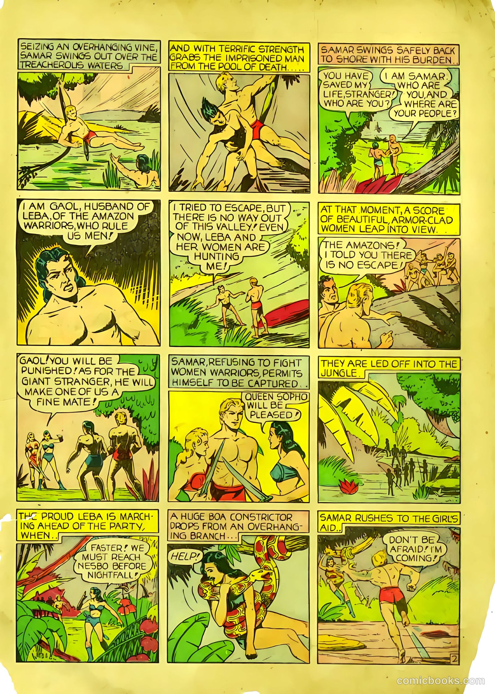 Feature Comics #37 (1940) — page 63 of 68