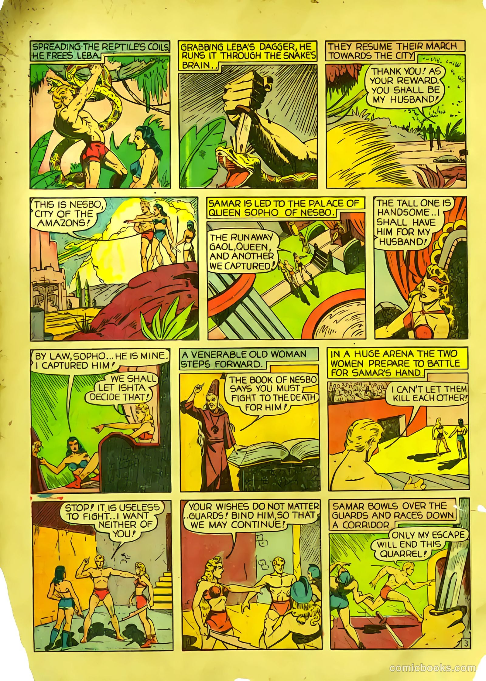 Feature Comics #37 (1940) — page 64 of 68