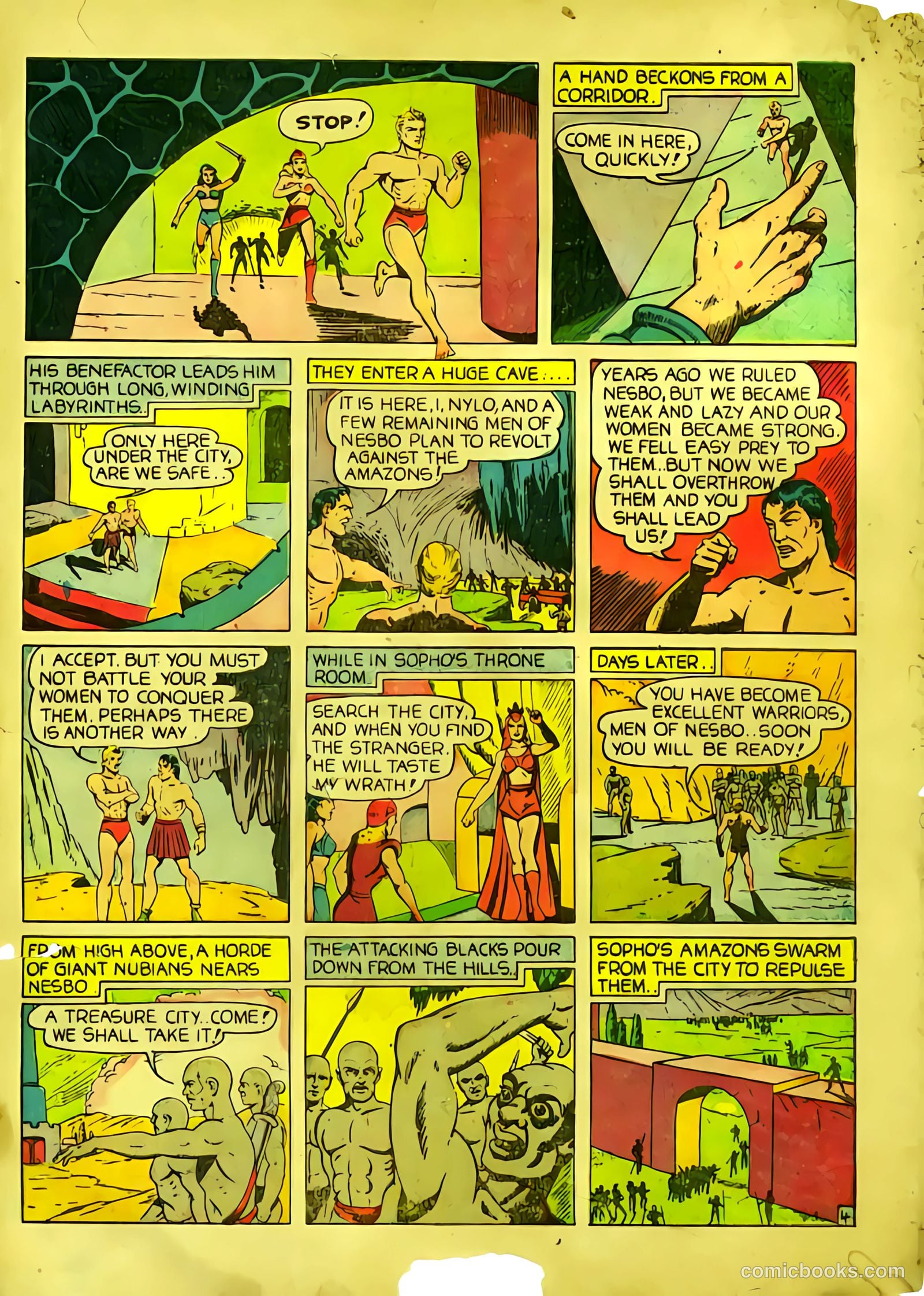 Feature Comics #37 (1940) — page 65 of 68