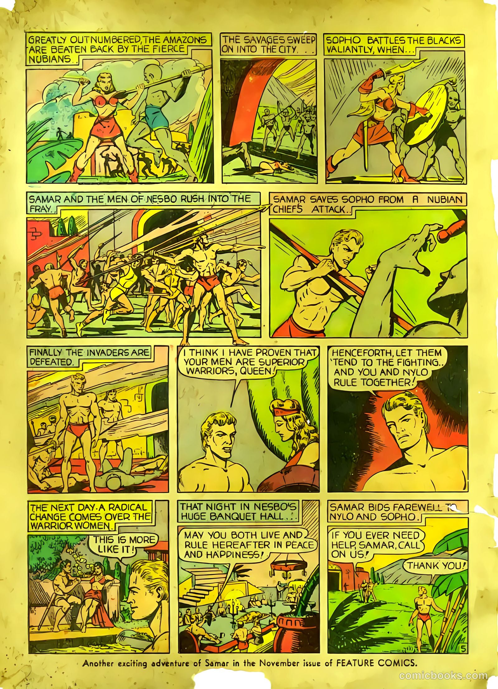 Feature Comics #37 (1940) — page 66 of 68