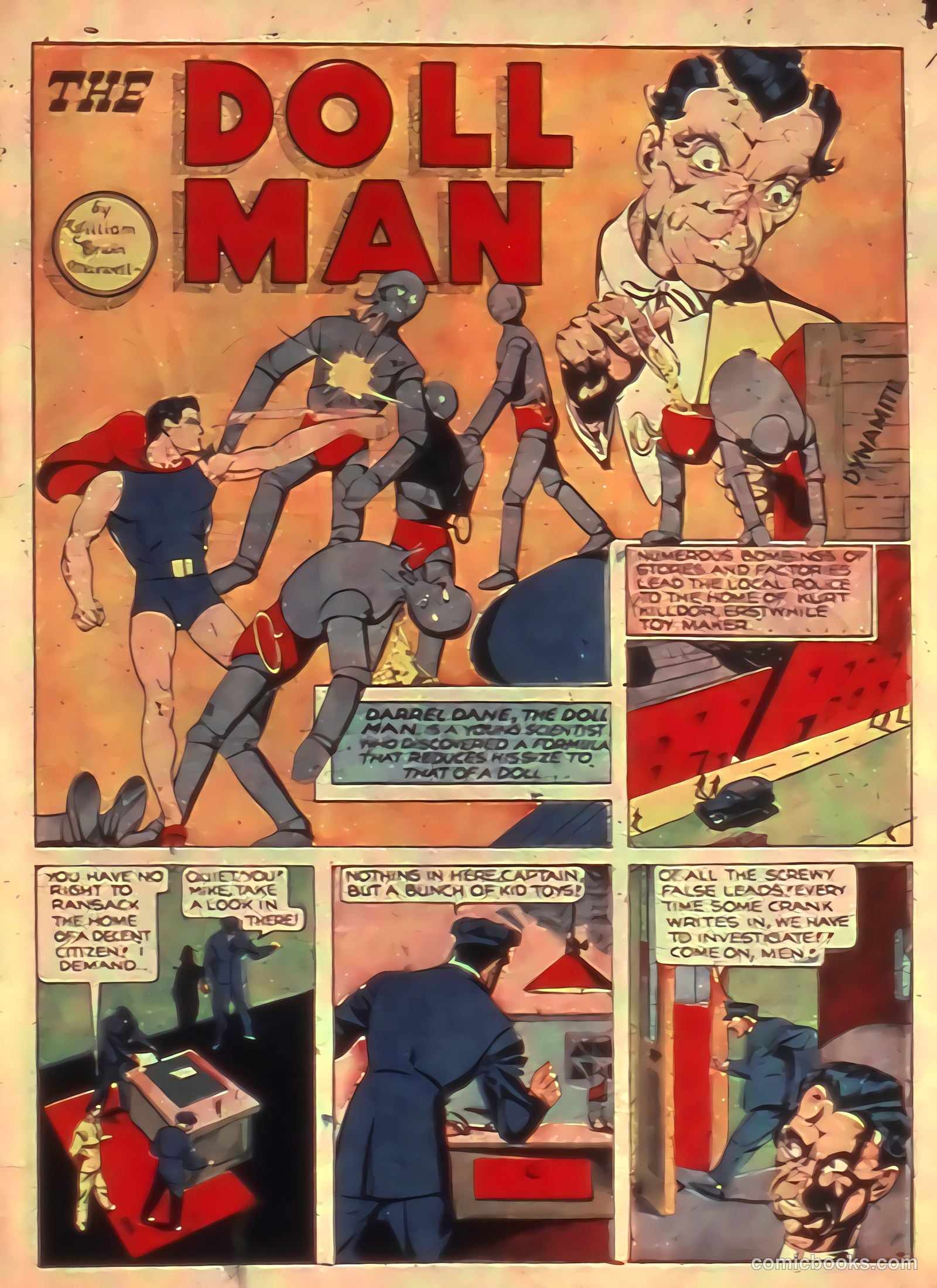 Feature Comics #38 (1940) — page 3 of 68