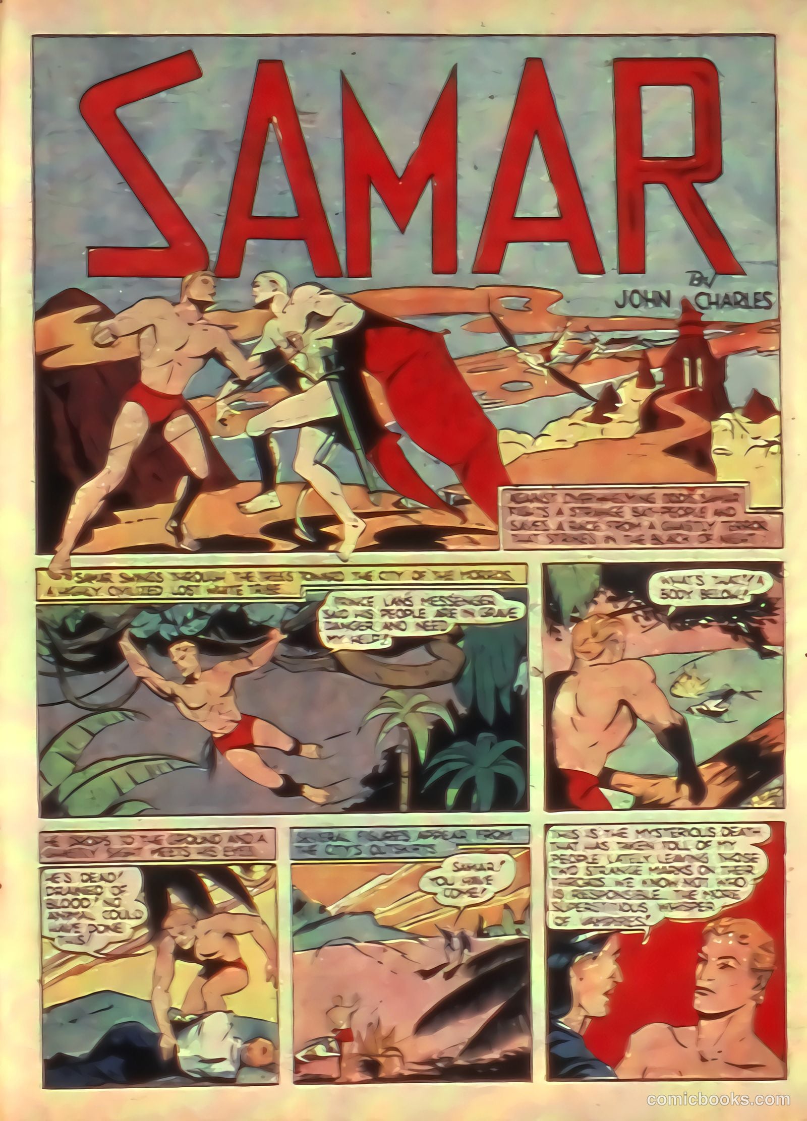 Feature Comics #38 (1940) — page 23 of 68