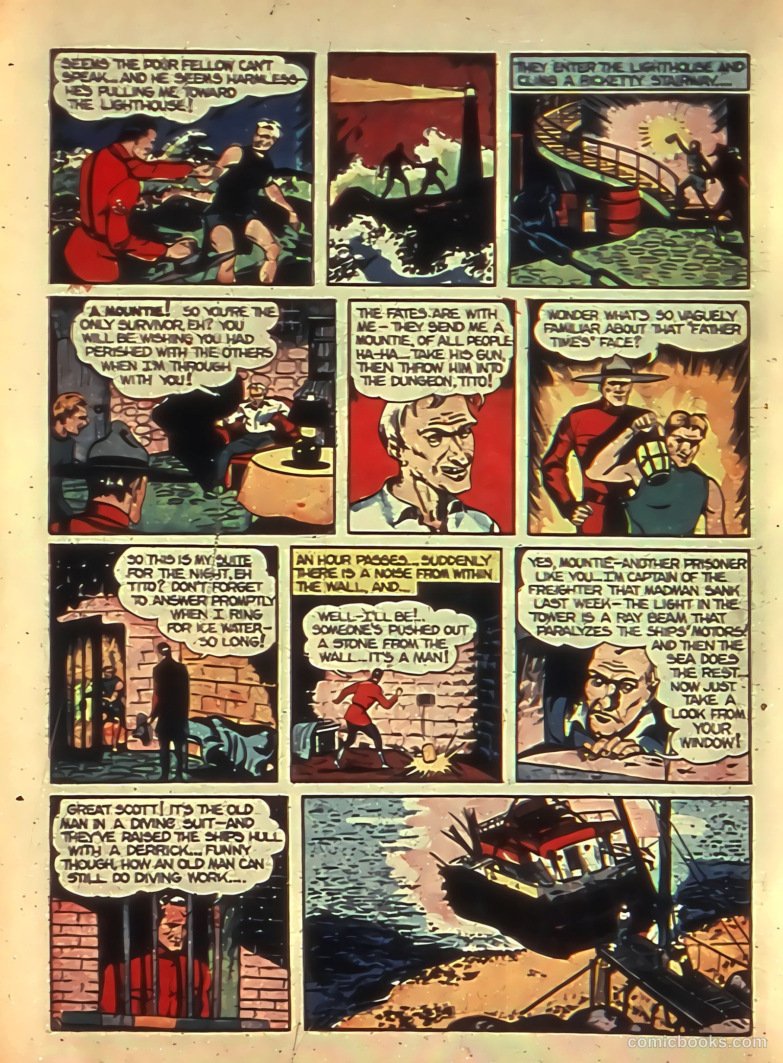 Feature Comics #38 (1940) — page 64 of 68