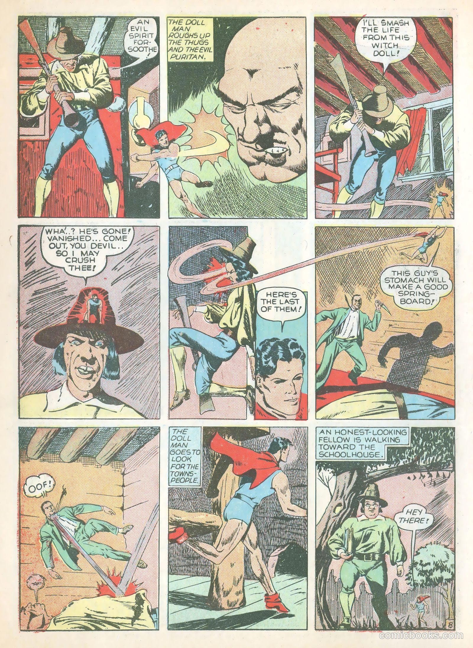 Feature Comics #39 (1940) — page 10 of 68