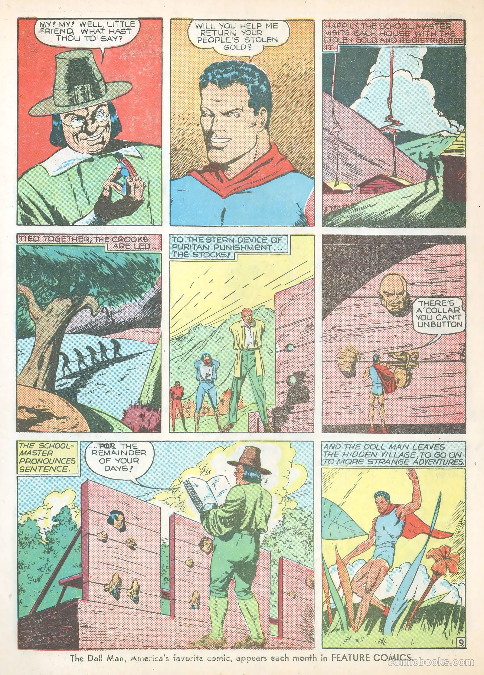 Feature Comics #39 (1940) — page 11 of 68