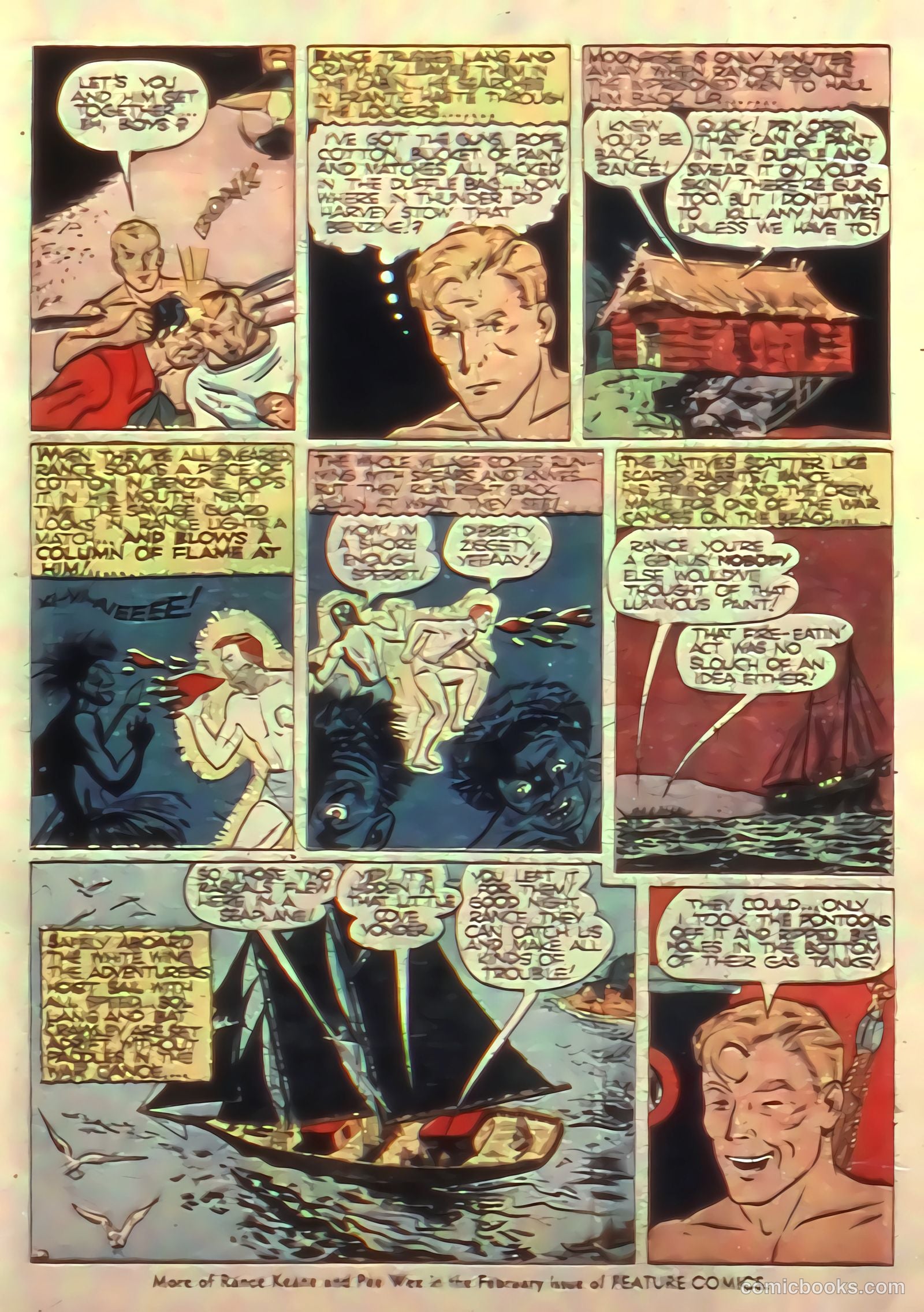 Feature Comics #40 (1940) — page 15 of 68