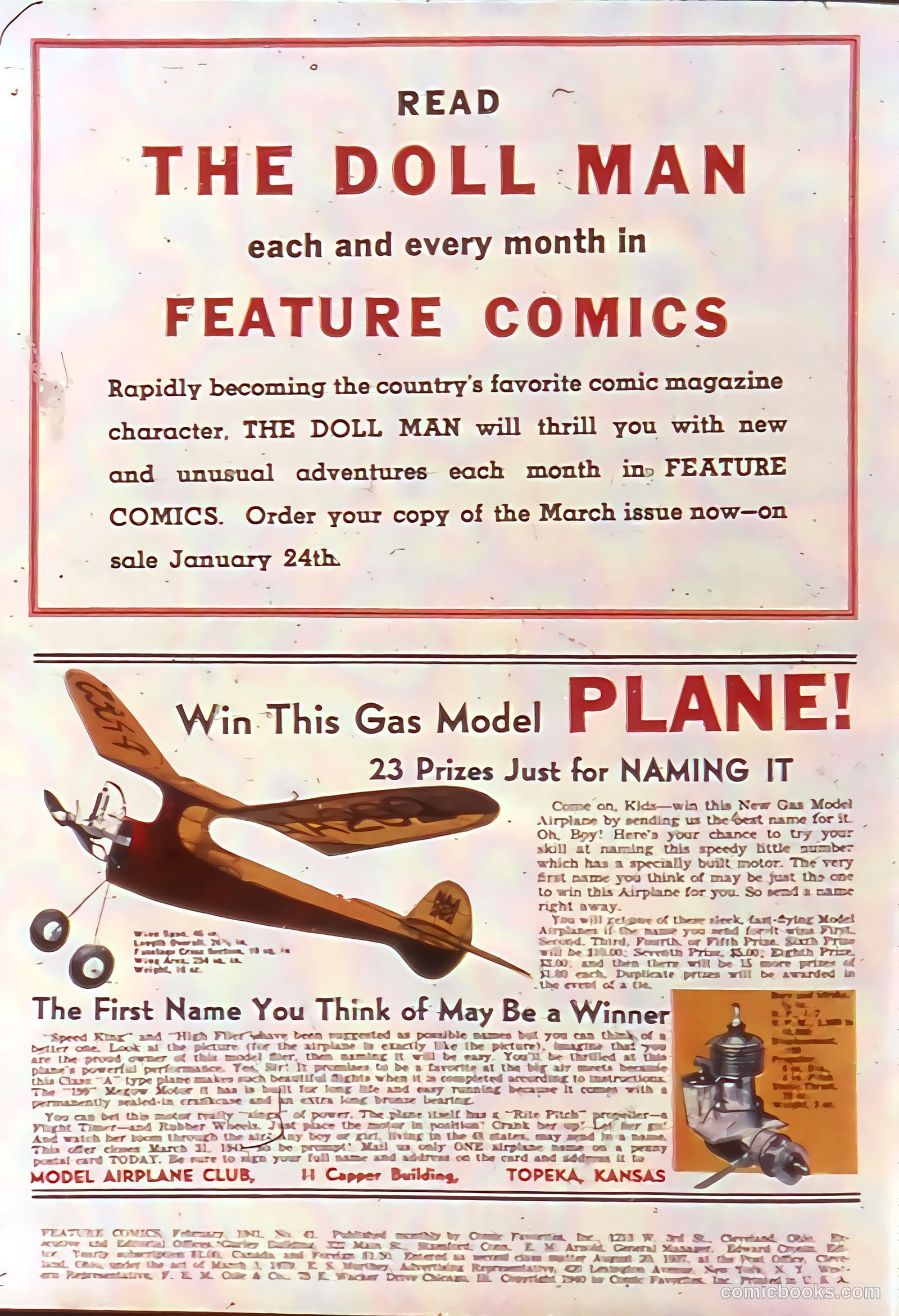 Feature Comics #41 (1941) — page 2 of 68
