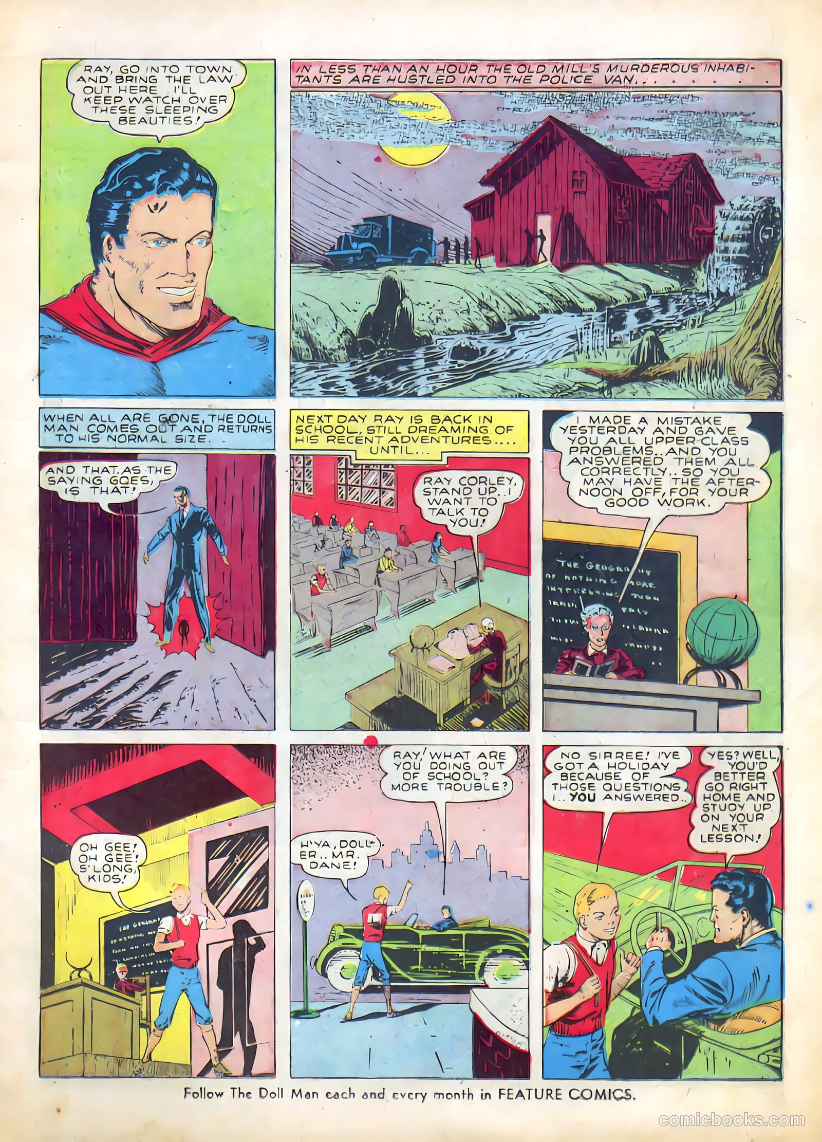 Feature Comics #43 (1941) — page 11 of 68