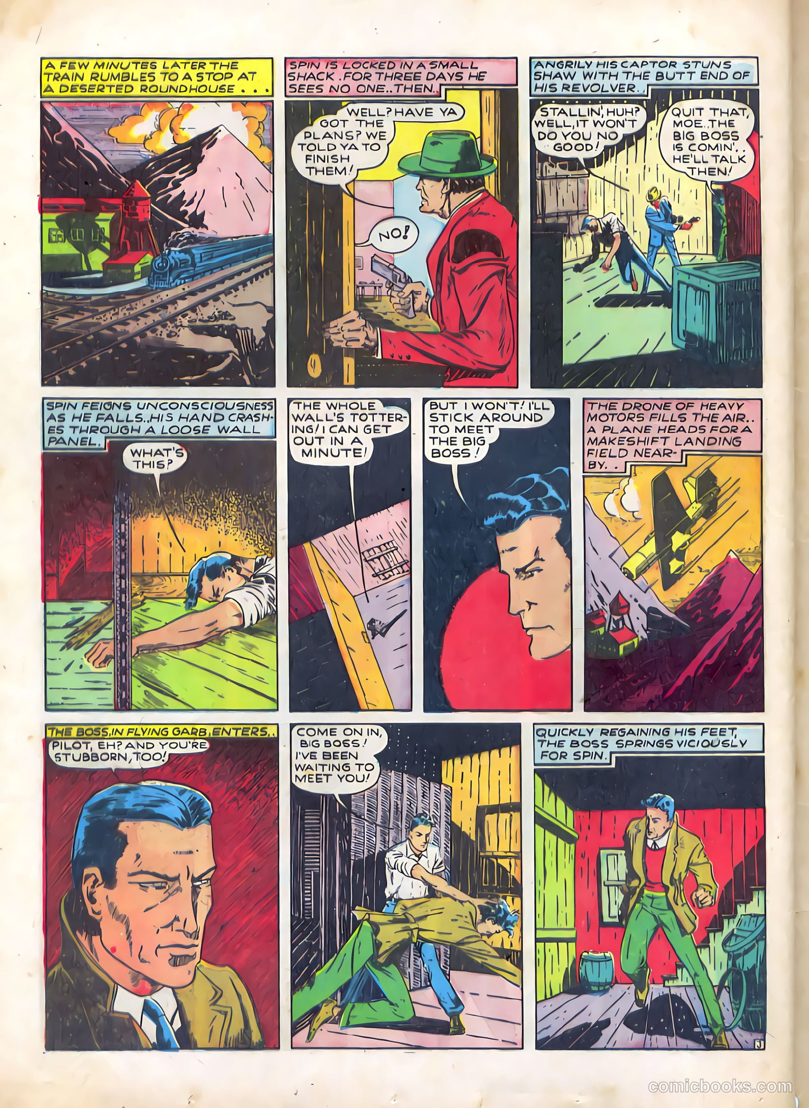 Feature Comics #43 (1941) — page 64 of 68