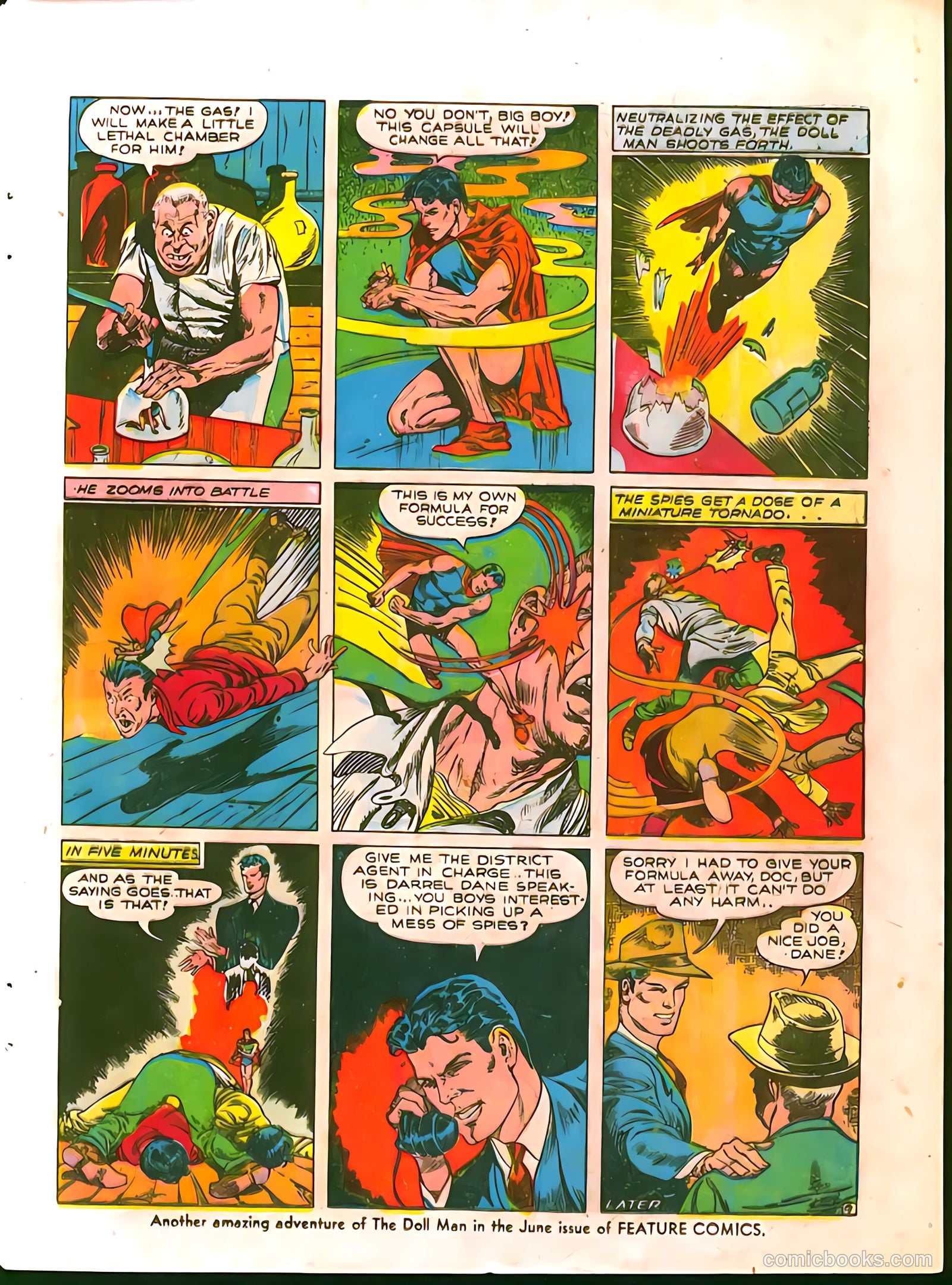 Feature Comics #44 (1941) — page 11 of 68