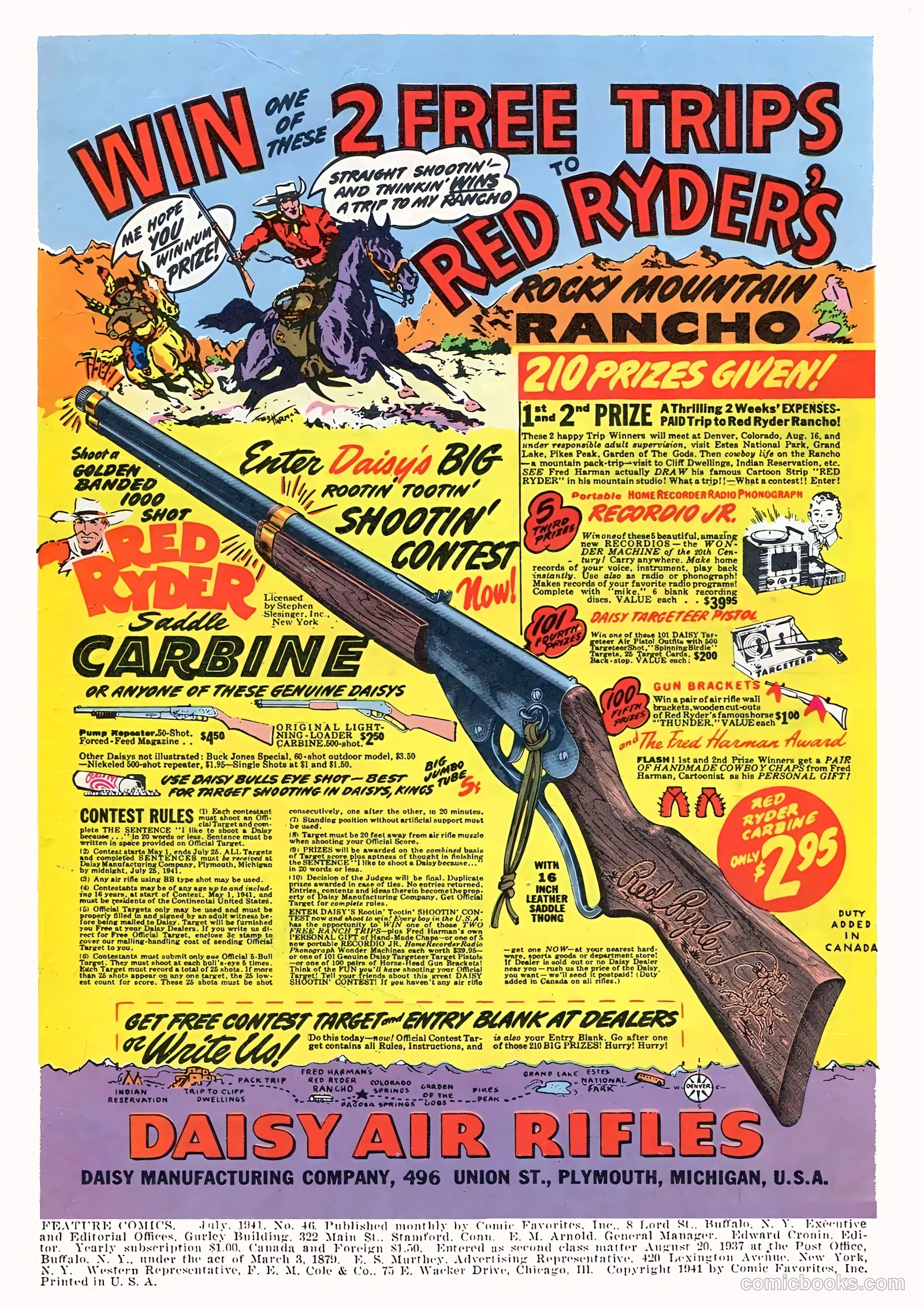 Feature Comics #46 (1941) — page 2 of 68