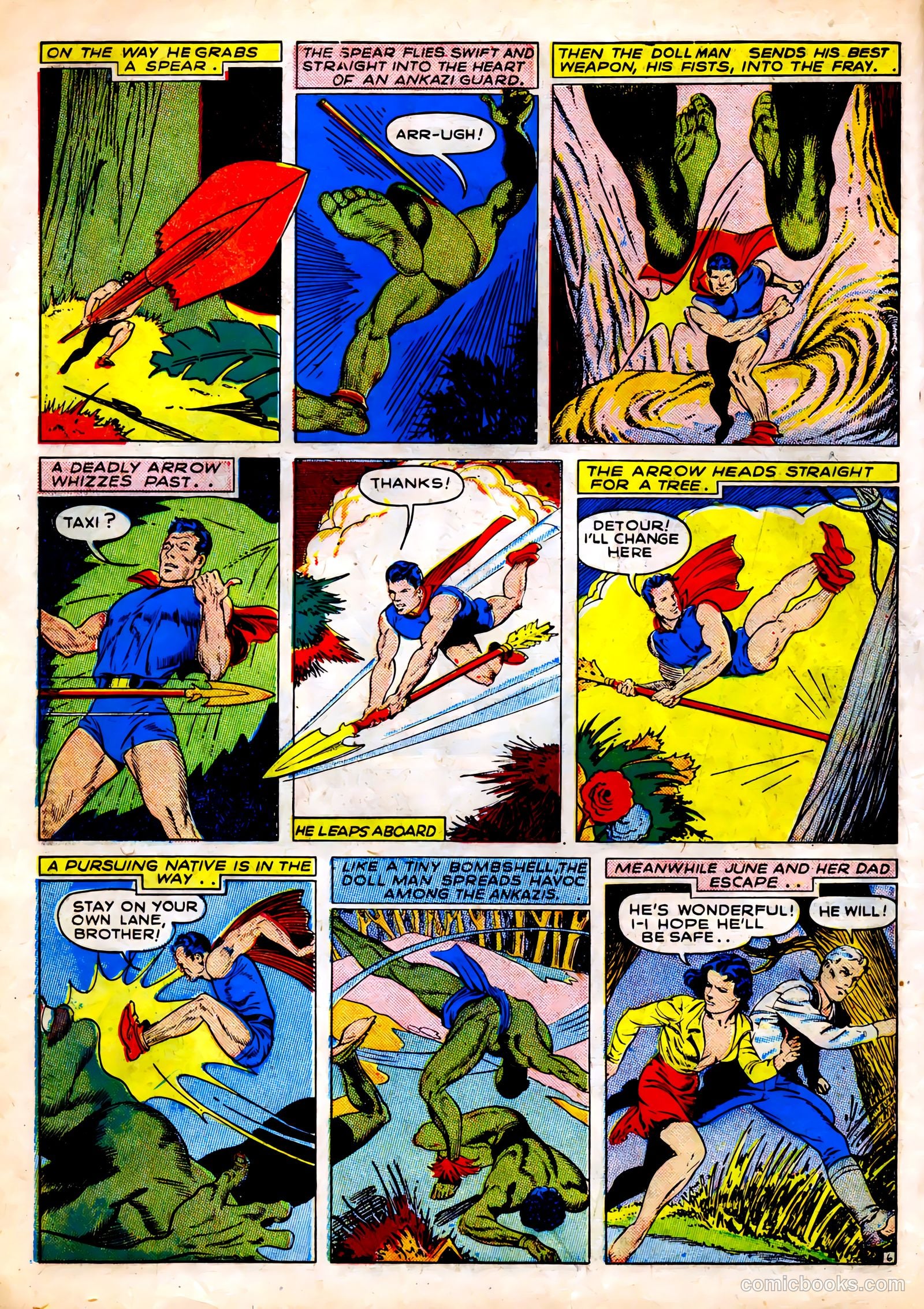Feature Comics #46 (1941) — page 8 of 68