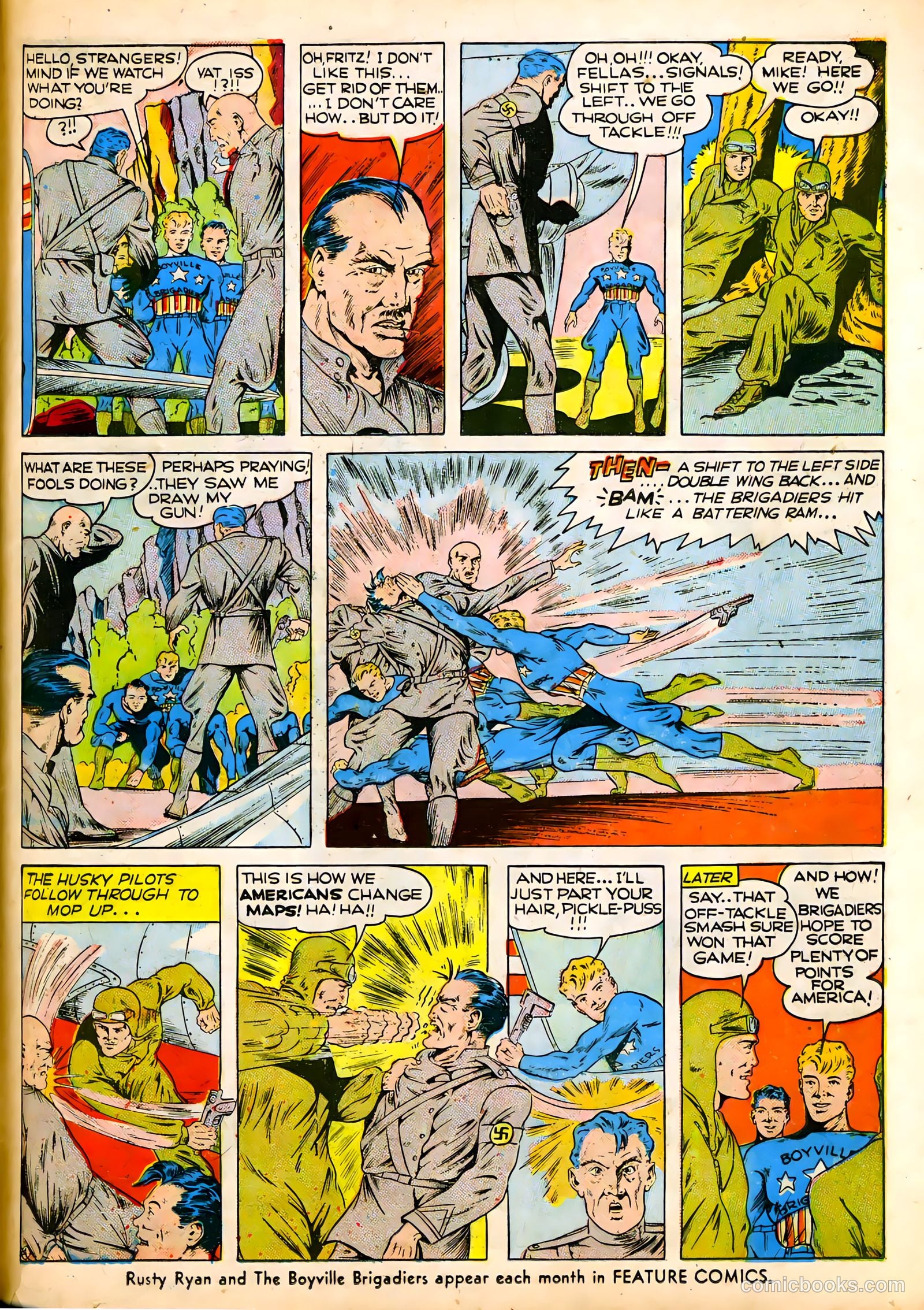 Feature Comics #46 (1941) — page 57 of 68