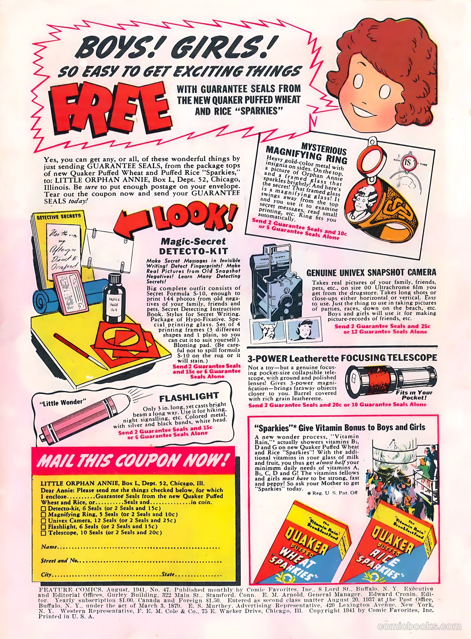 Feature Comics #47 (1941) — page 2 of 68