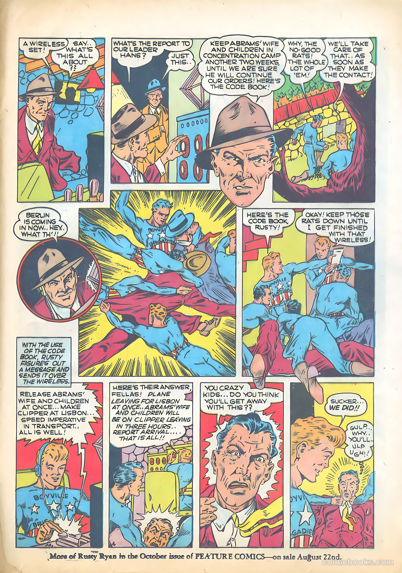 Feature Comics #48 (1941) — page 131 of 138