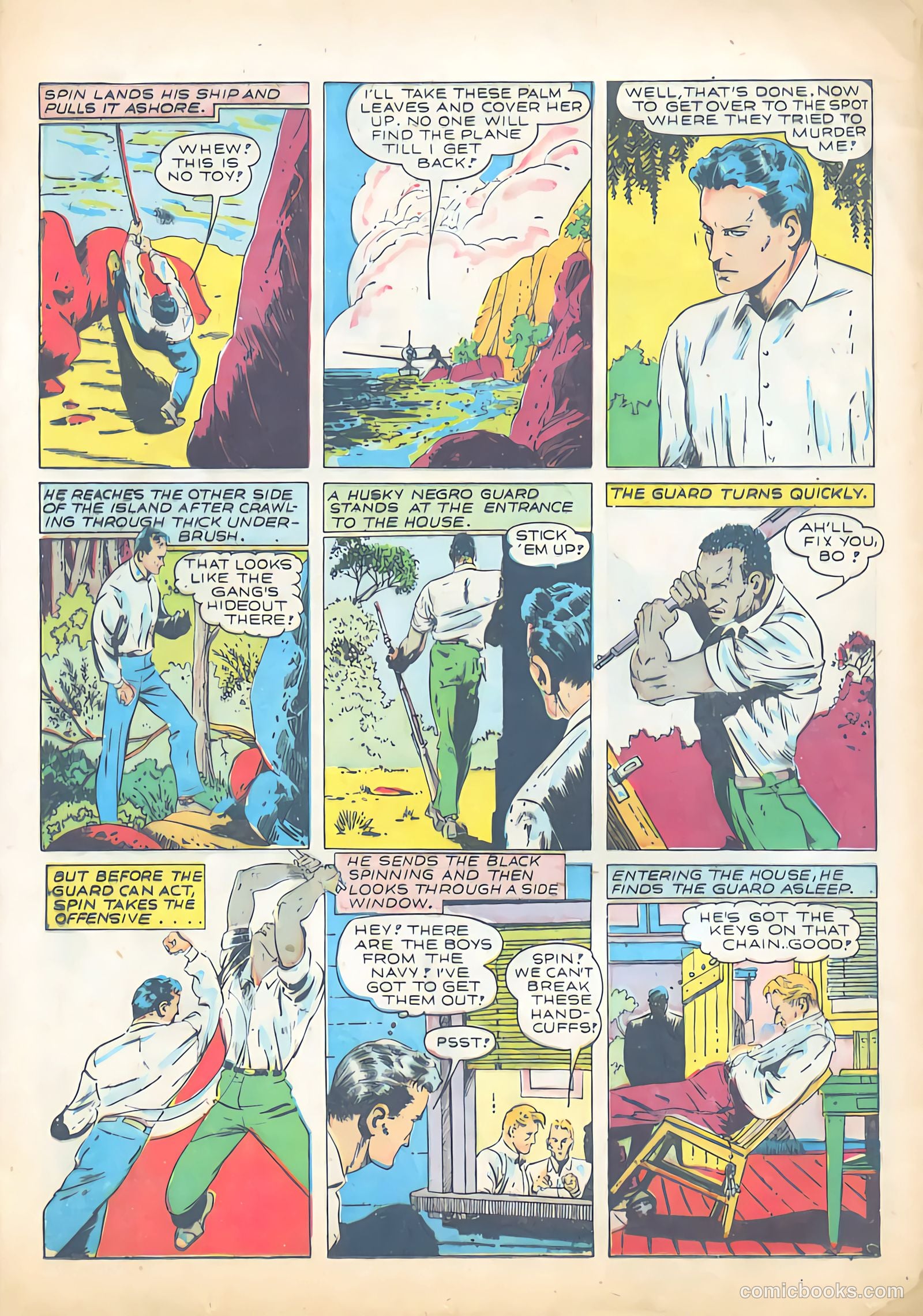 Feature Comics #48 (1941) — page 134 of 138