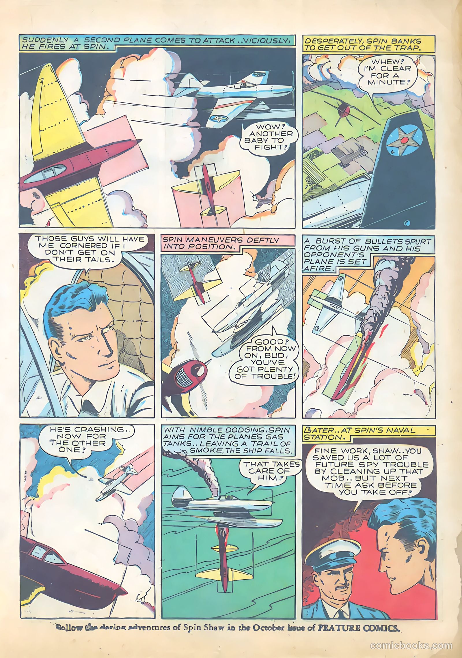 Feature Comics #48 (1941) — page 136 of 138