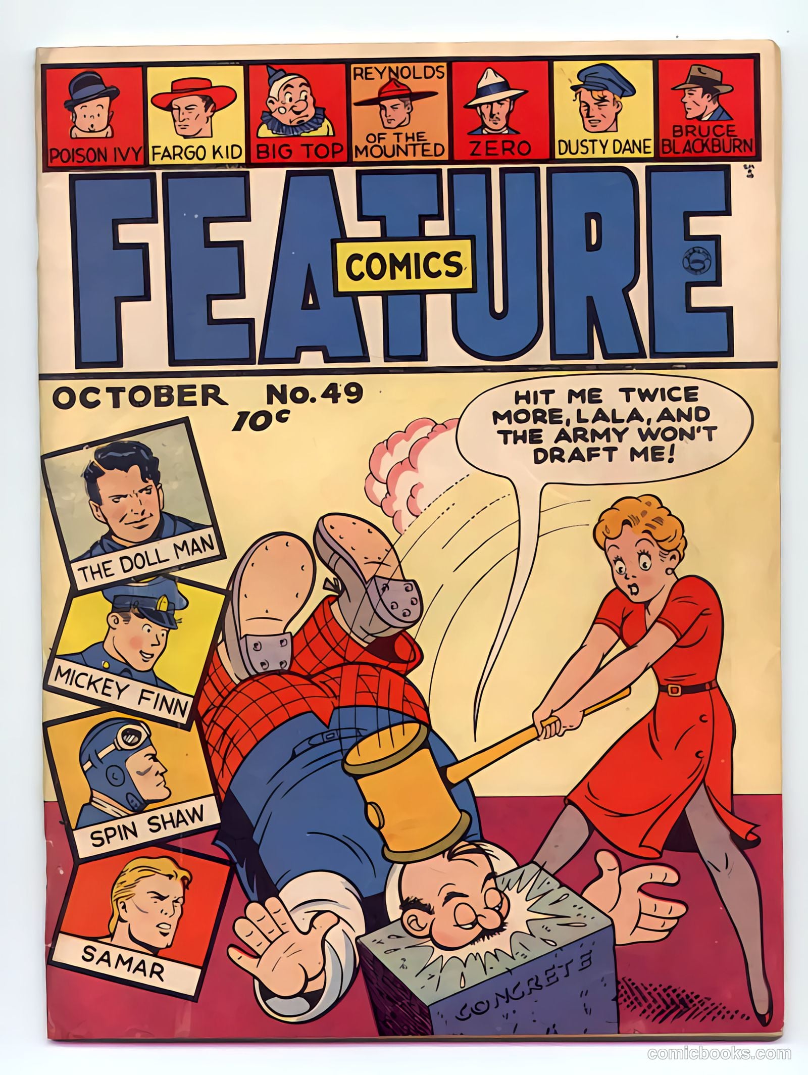 Feature Comics #49 (1941) — page 2 of 69