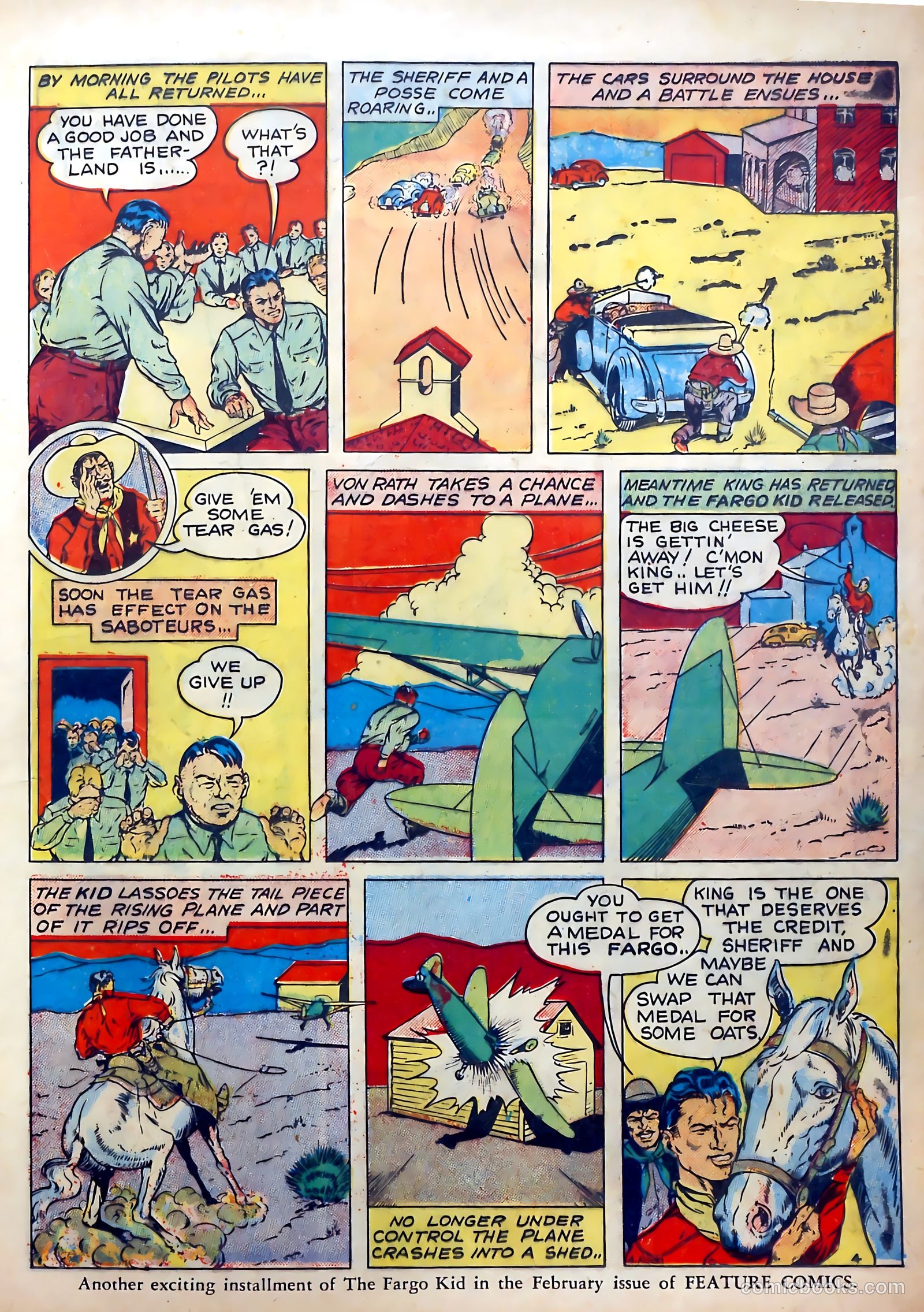 Feature Comics #52 (1941) — page 33 of 68