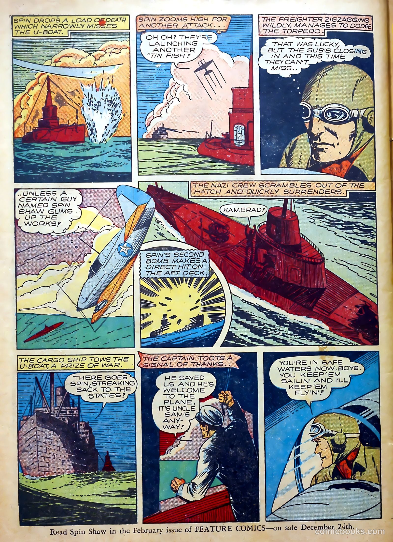 Feature Comics #52 (1941) — page 66 of 68
