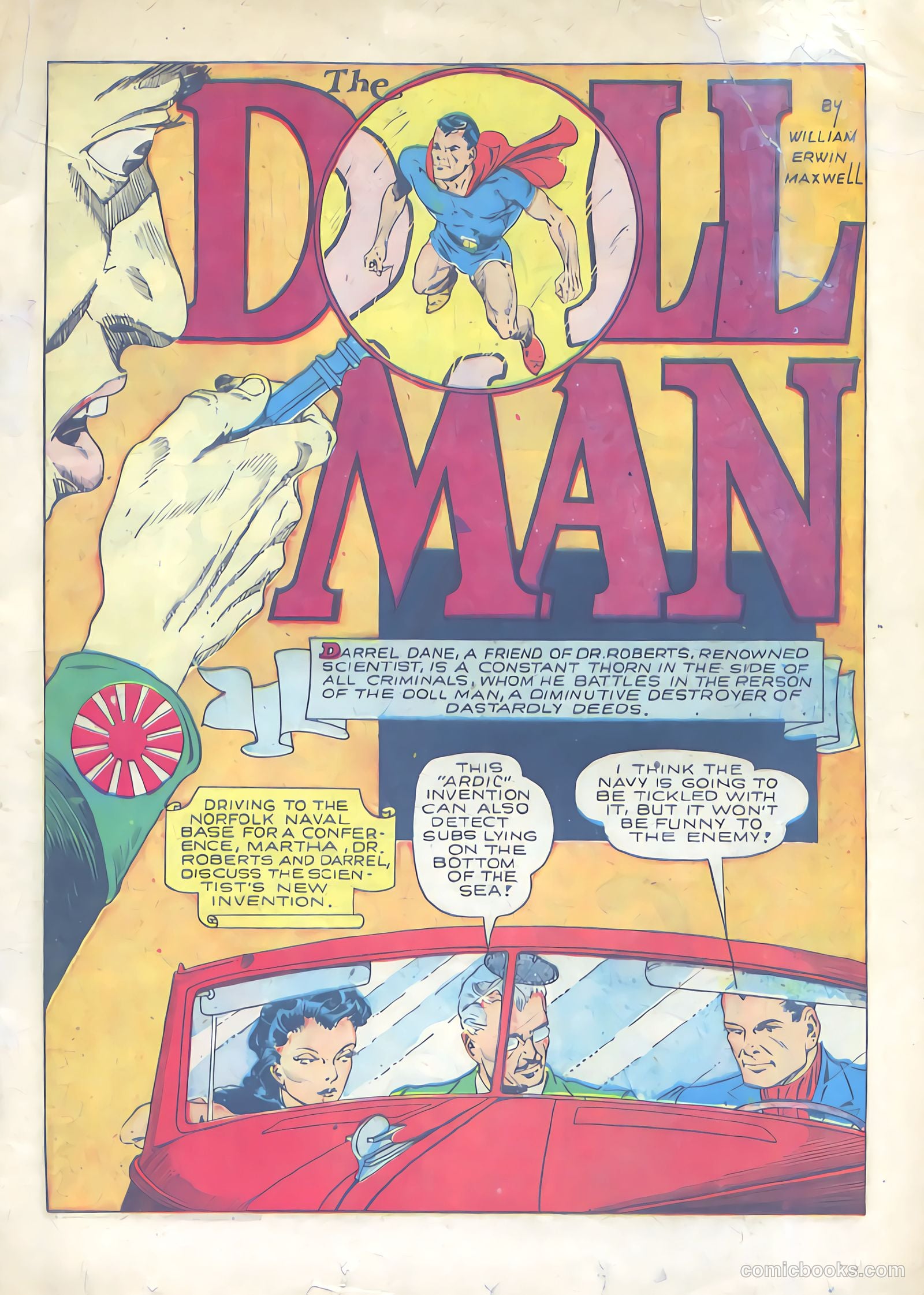 Feature Comics #54 (1942) — page 2 of 66