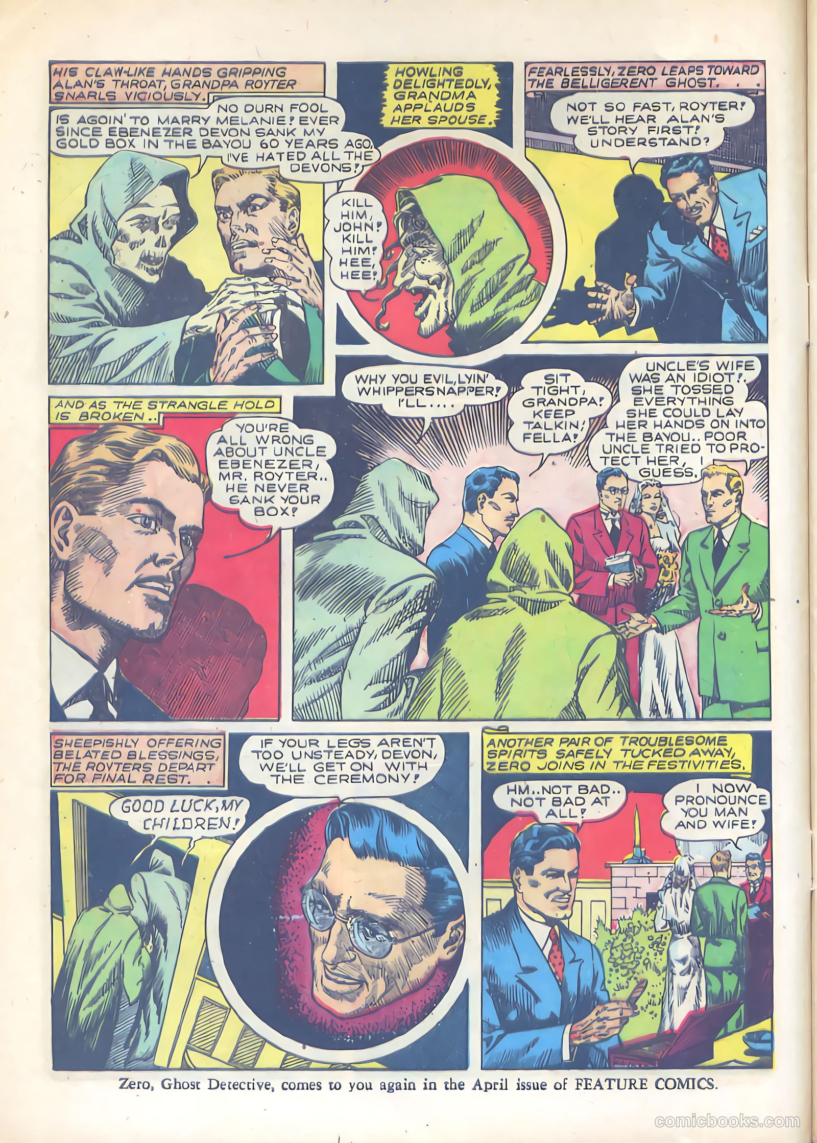 Feature Comics #54 (1942) — page 19 of 66