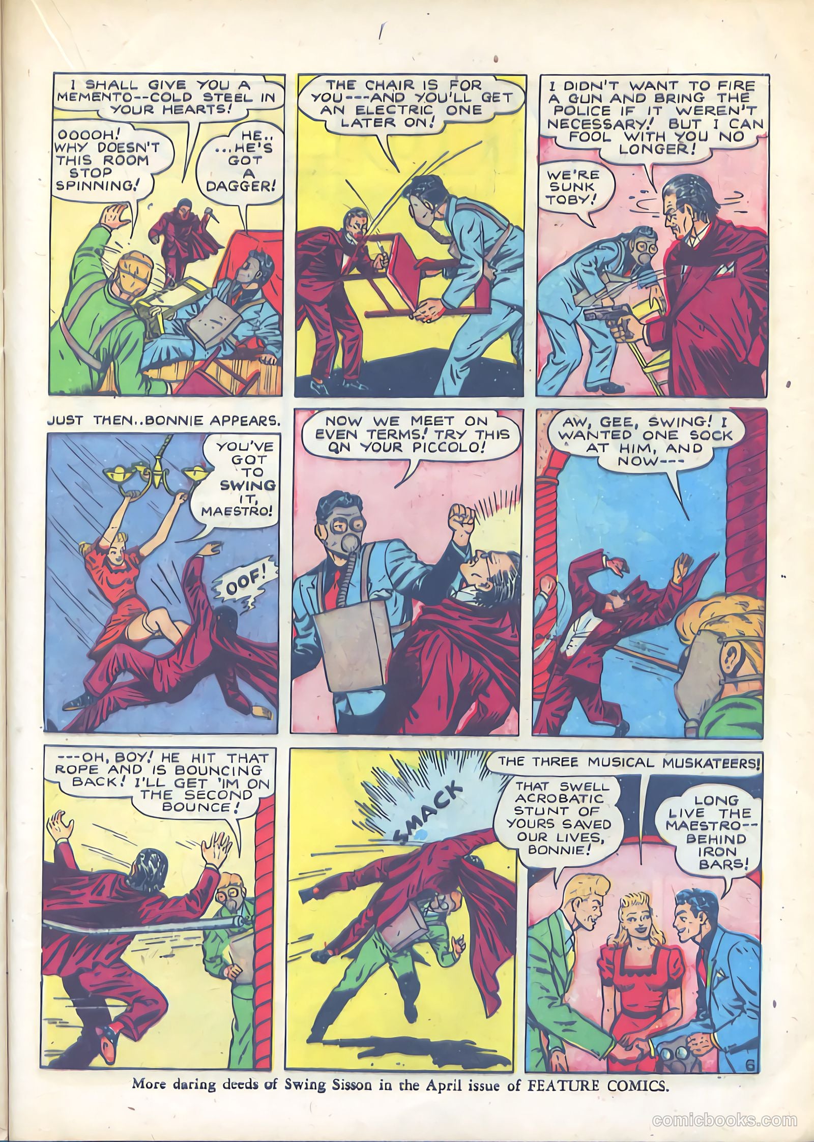 Feature Comics #54 (1942) — page 40 of 66