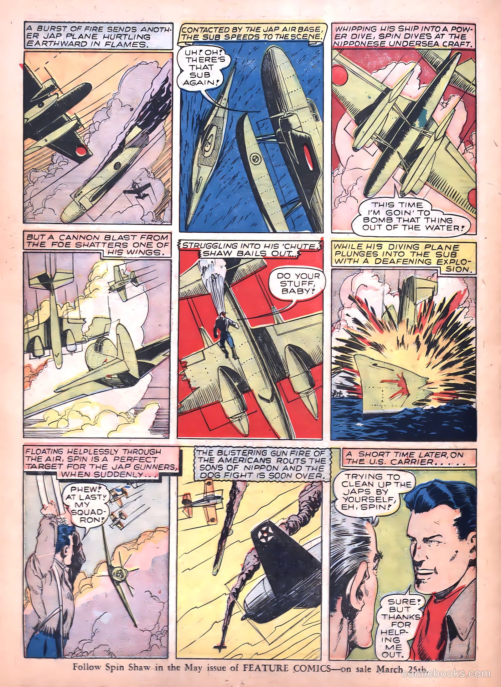 Feature Comics #55 (1942) — page 67 of 69