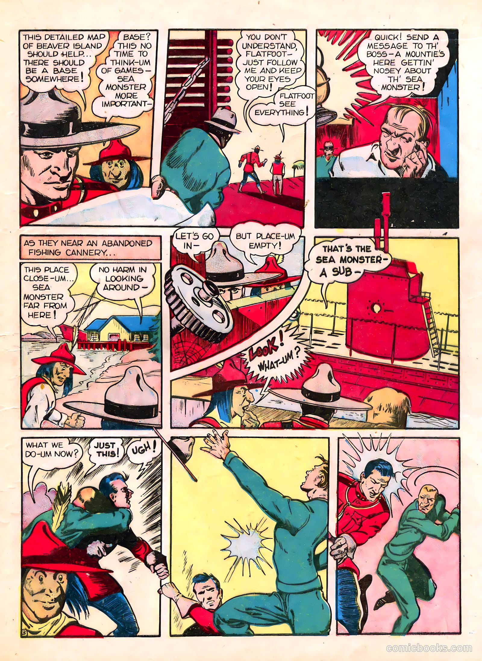 Feature Comics #56 (1942) — page 23 of 68