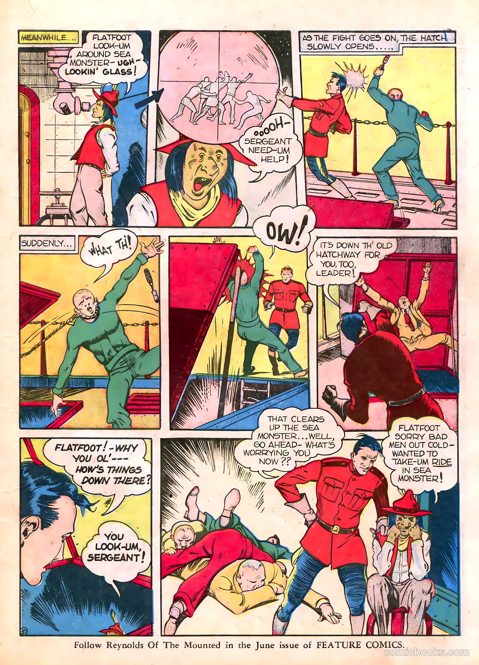 Feature Comics #56 (1942) — page 25 of 68