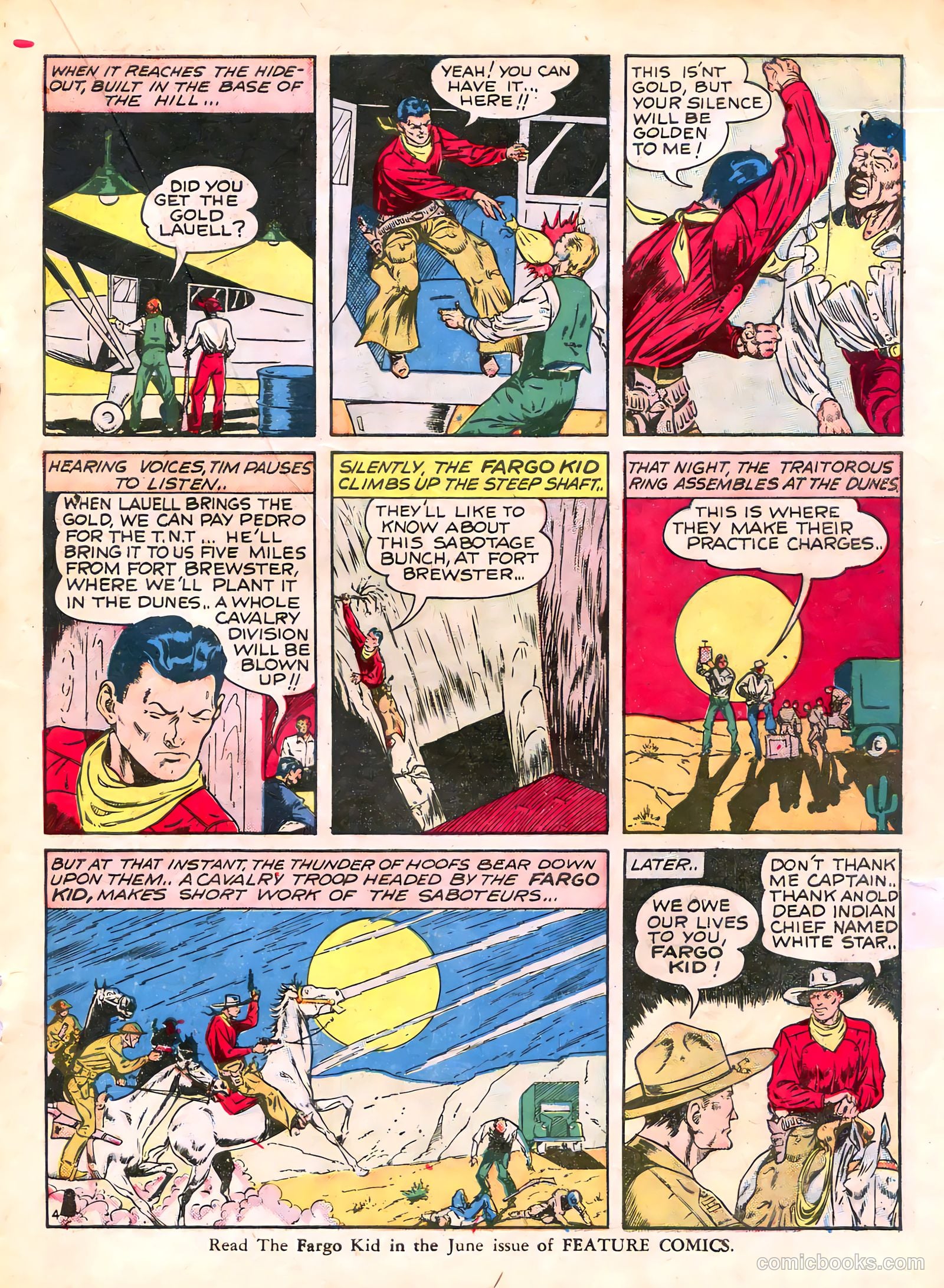 Feature Comics #56 (1942) — page 33 of 68