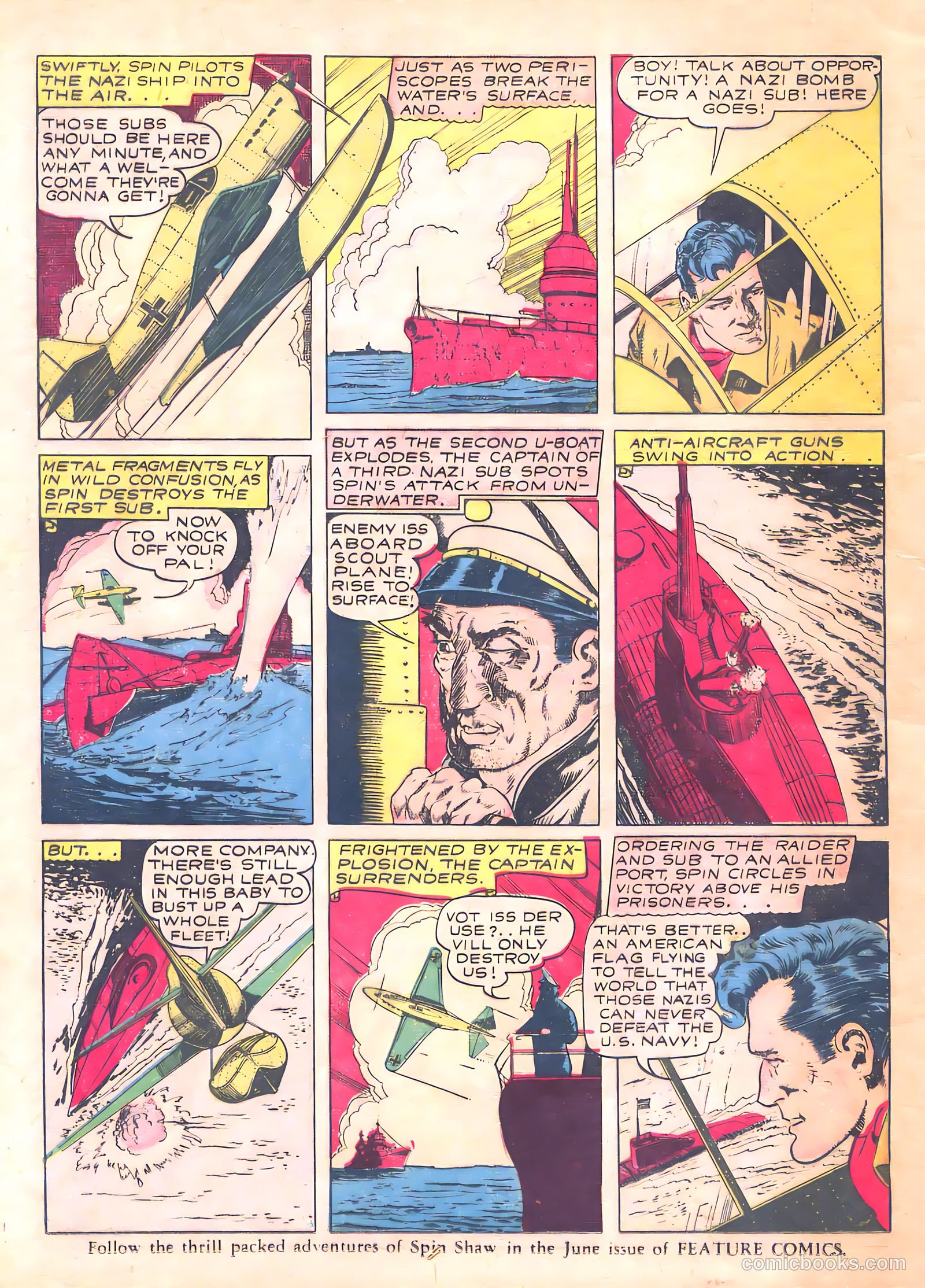Feature Comics #56 (1942) — page 66 of 68