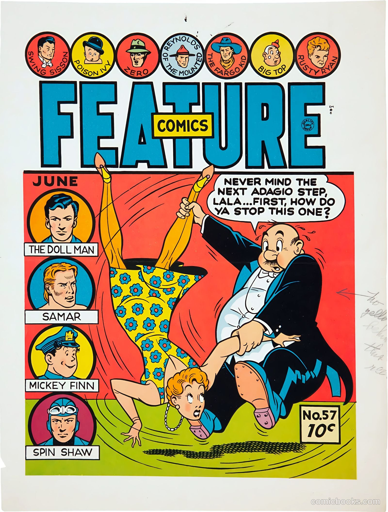 Feature Comics #57 (1942) — page 2 of 71