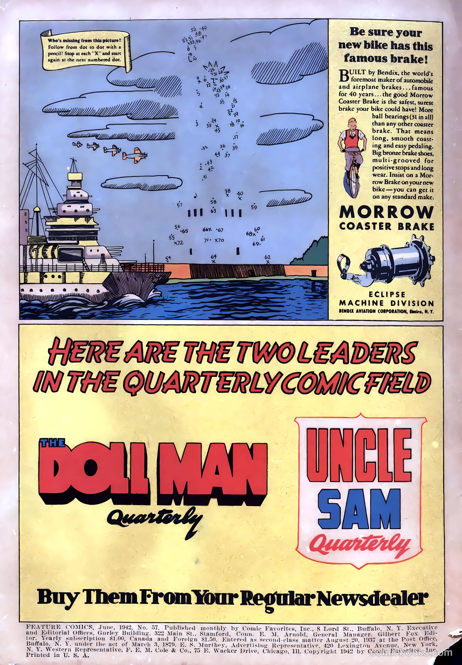 Feature Comics #57 (1942) — page 3 of 71