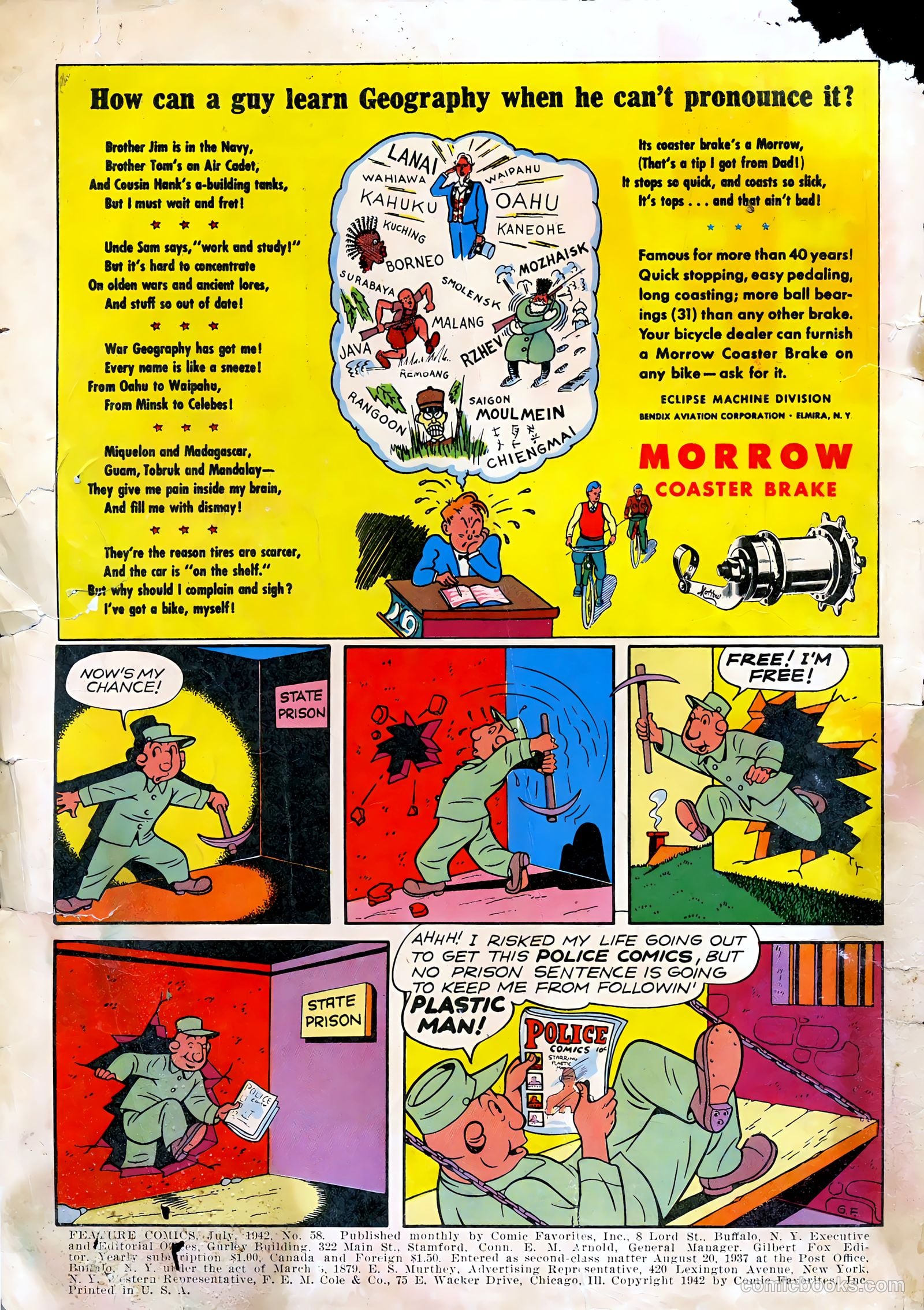 Feature Comics #58 (1942) — page 3 of 70