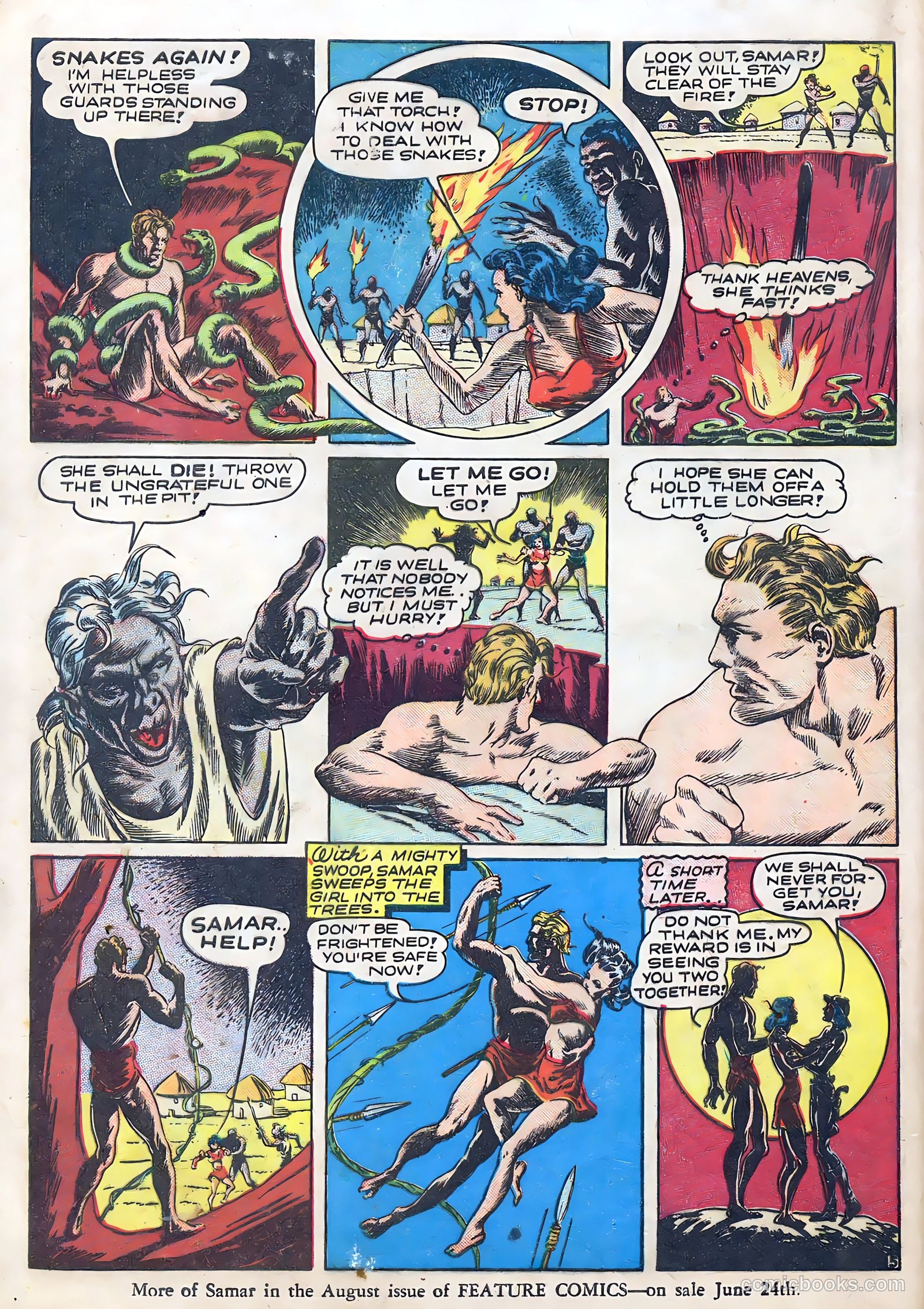Feature Comics #58 (1942) — page 21 of 70