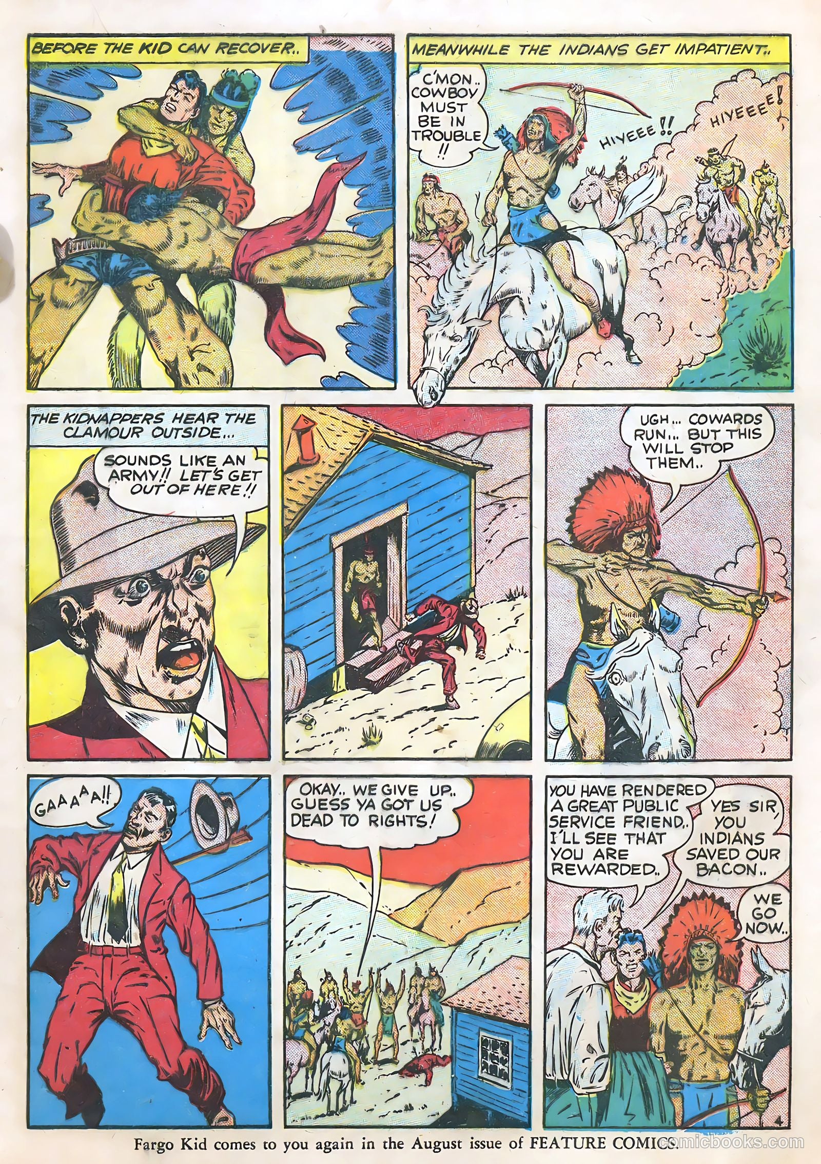 Feature Comics #58 (1942) — page 34 of 70