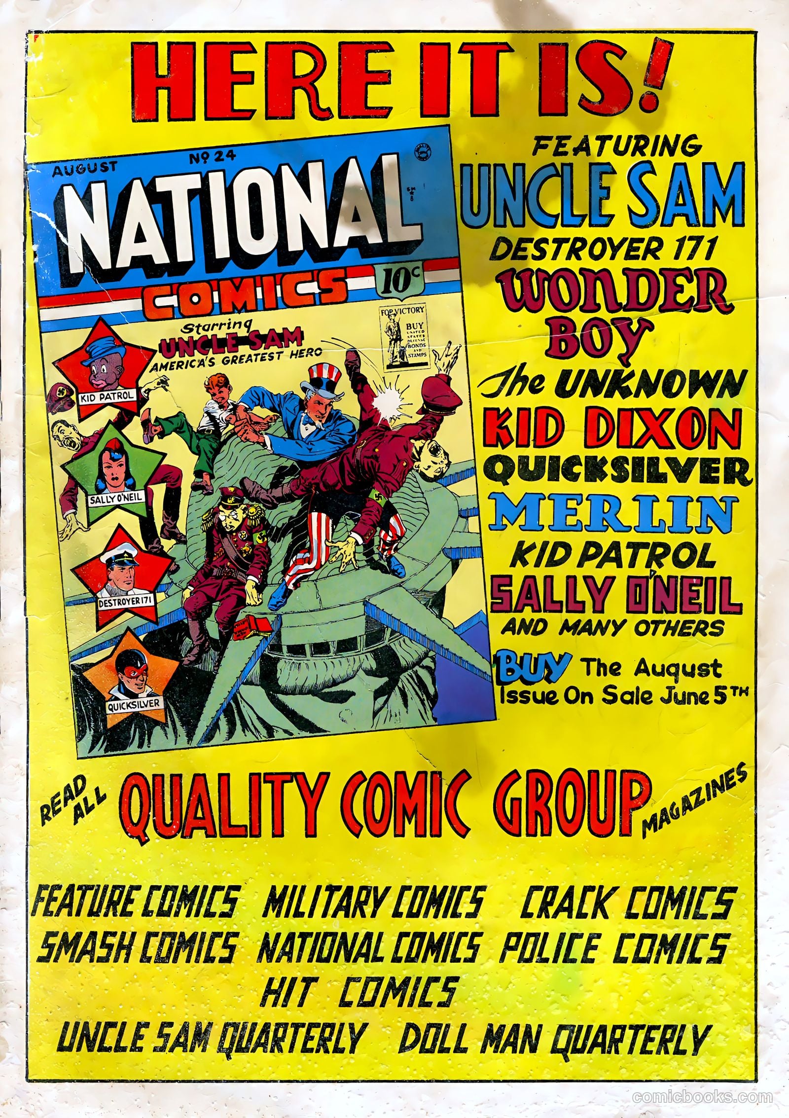 Feature Comics #58 (1942) — page 68 of 70