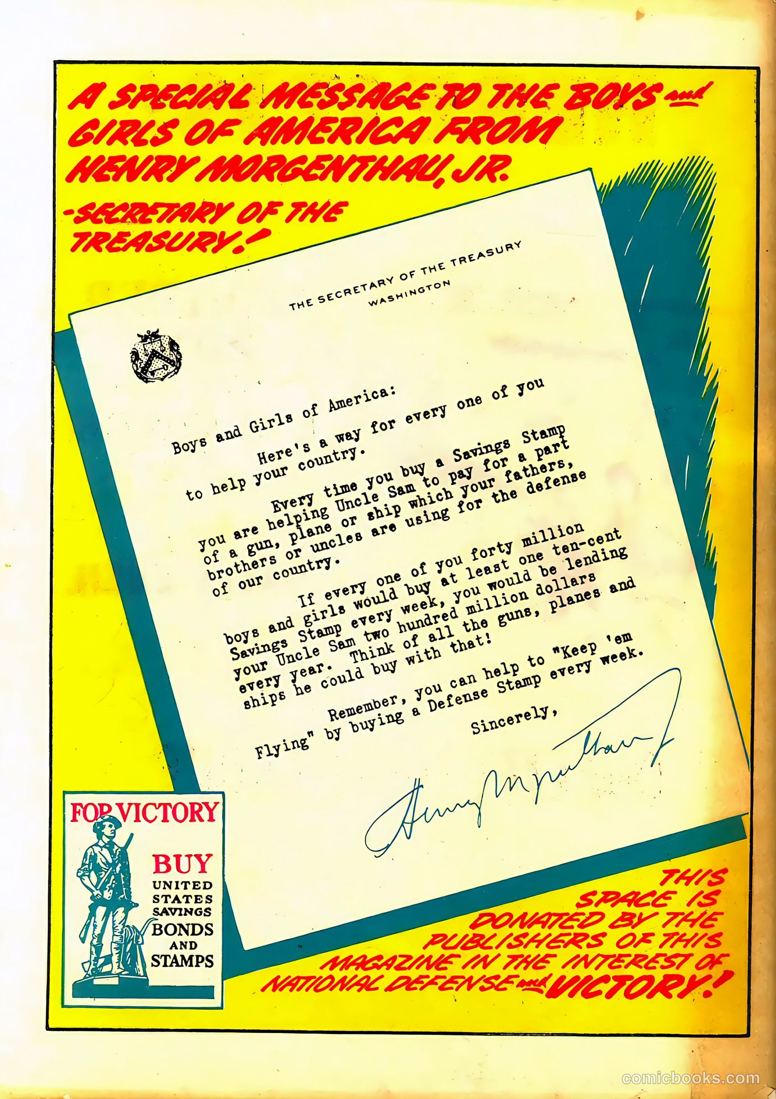 Feature Comics #58 (1942) — page 70 of 70