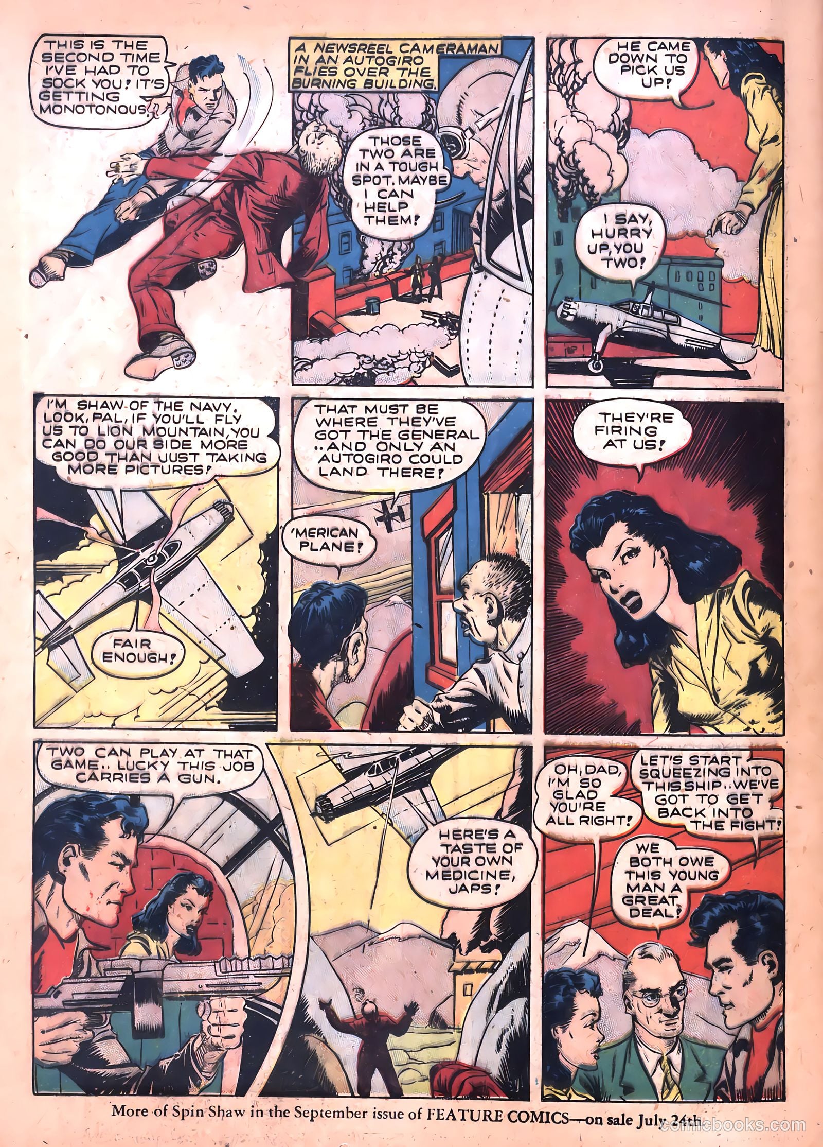 Feature Comics #59 (1942) — page 67 of 69
