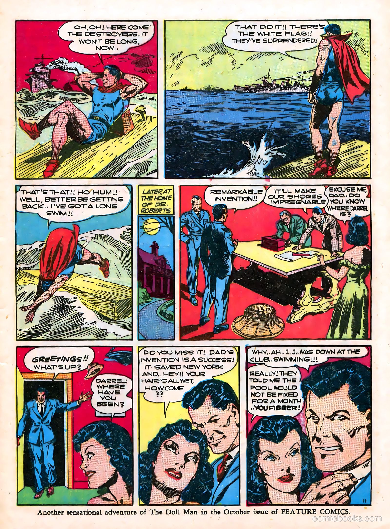 Feature Comics #60 (1942) — page 12 of 66