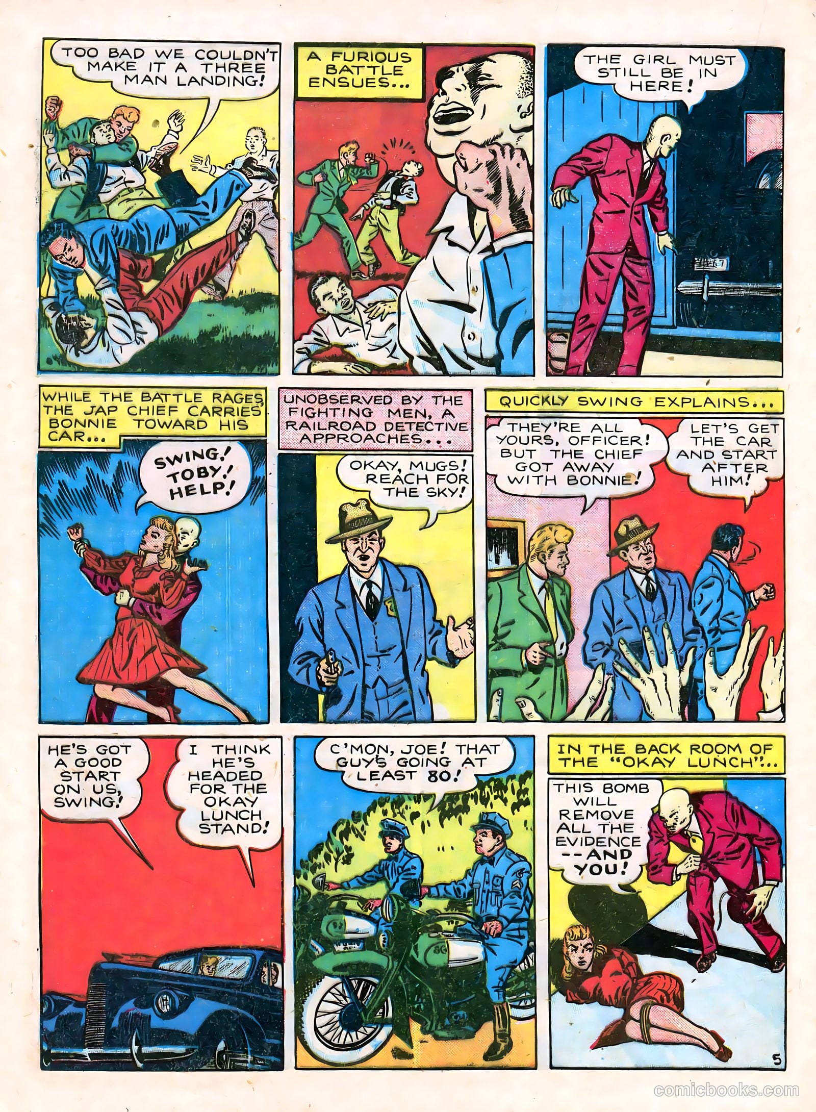 Feature Comics #60 (1942) — page 39 of 66