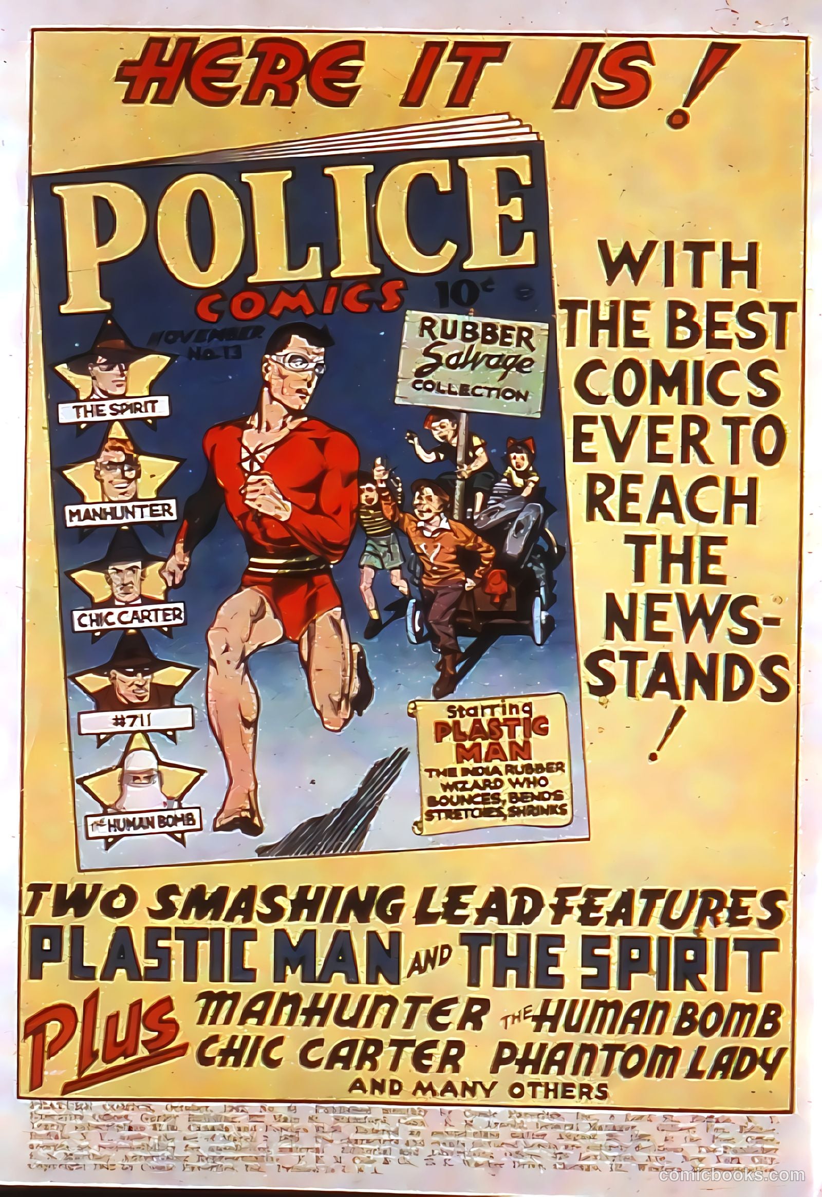 Feature Comics #61 (1942) — page 2 of 68